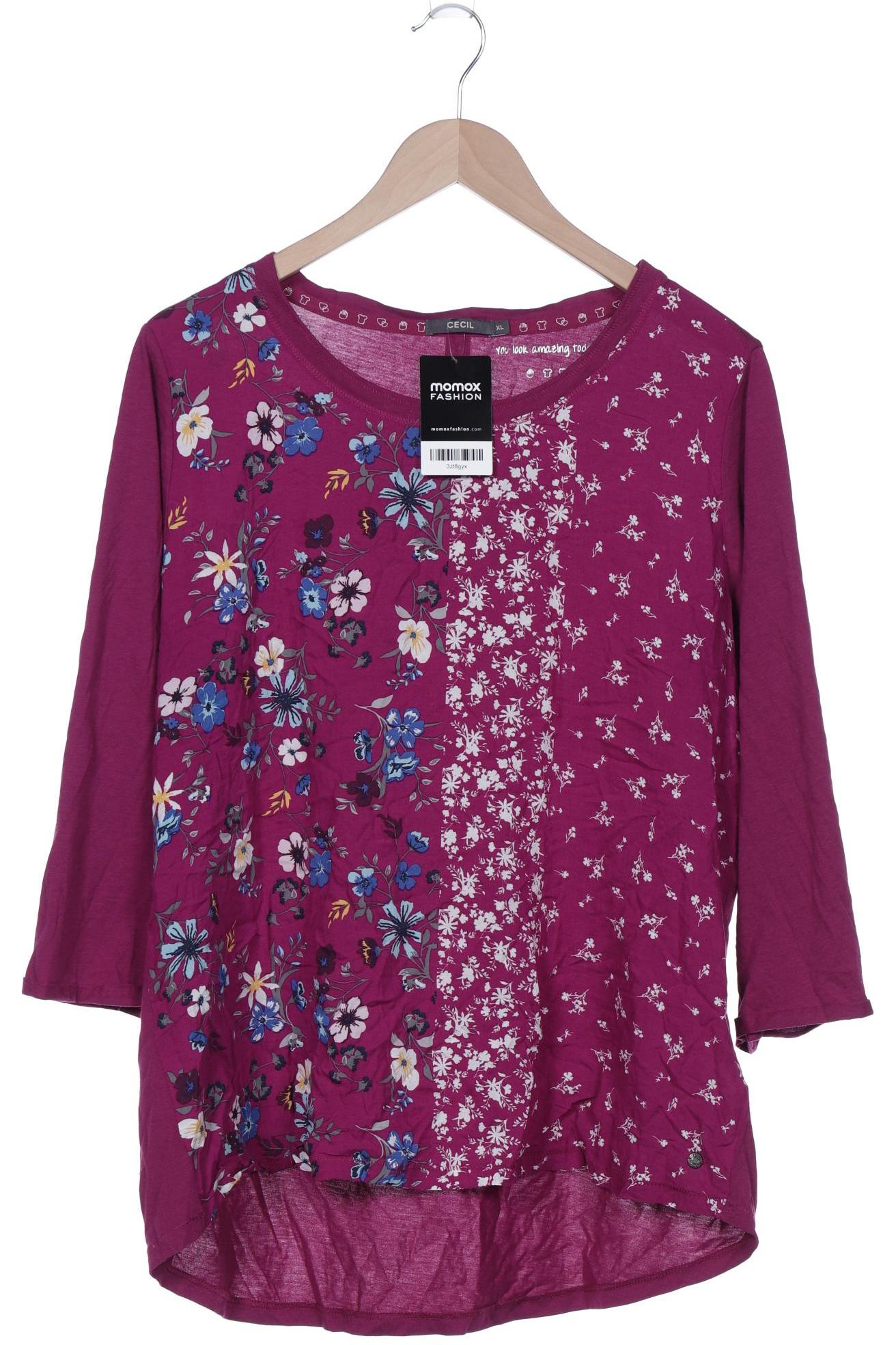 

CECIL Damen Langarmshirt, pink