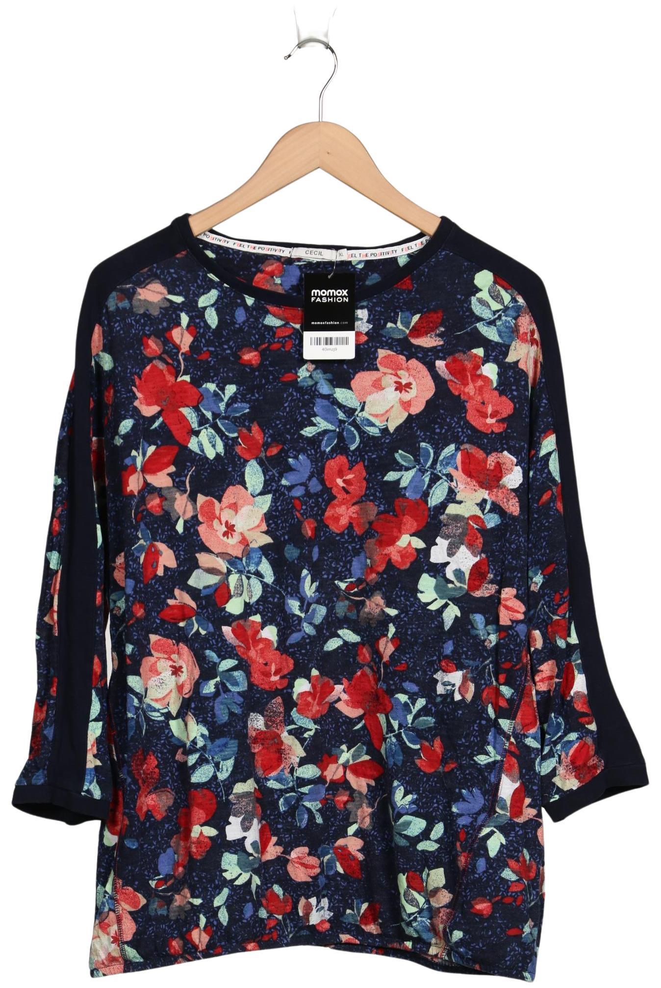 

Cecil Damen Langarmshirt, mehrfarbig, Gr. 44