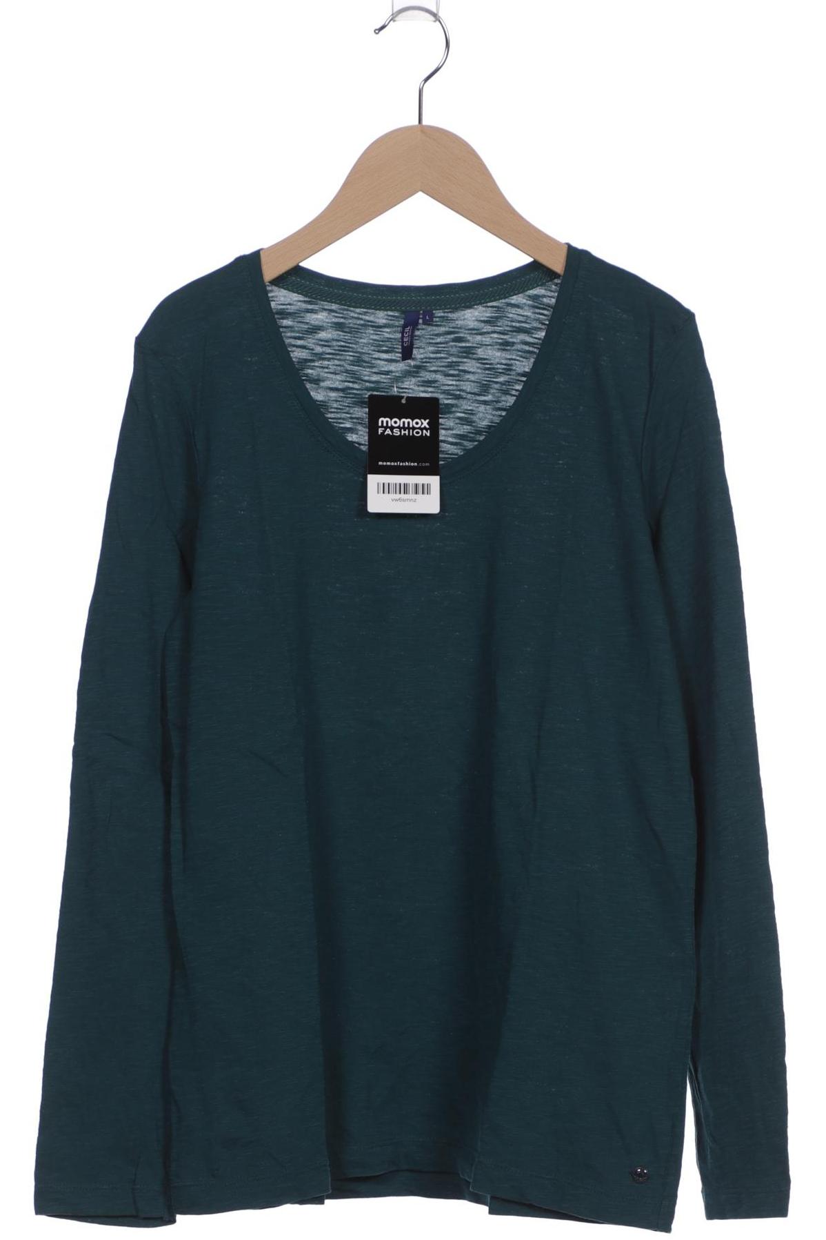 

Cecil Damen Langarmshirt, türkis, Gr. 42