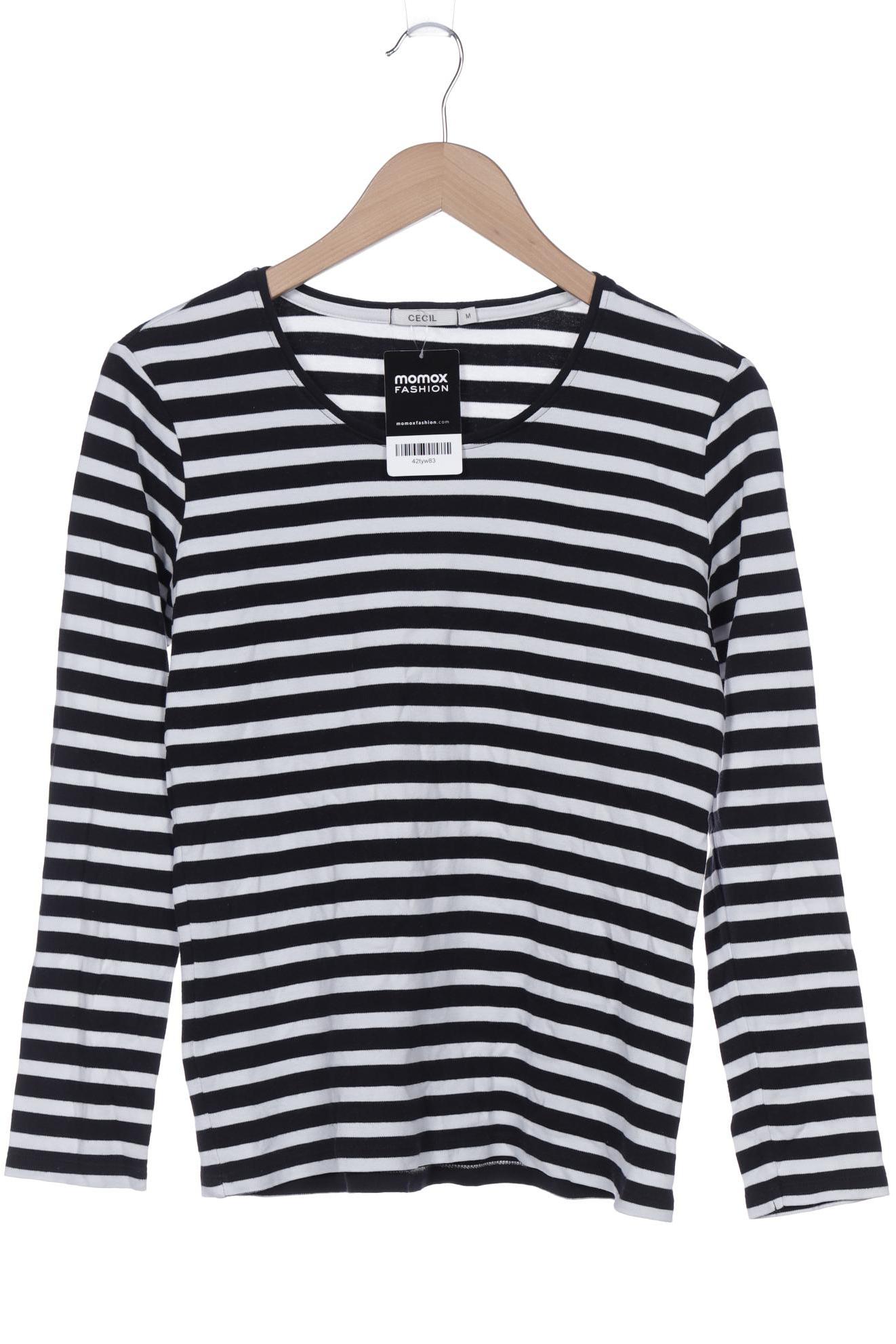 

Cecil Damen Langarmshirt, schwarz, Gr. 38