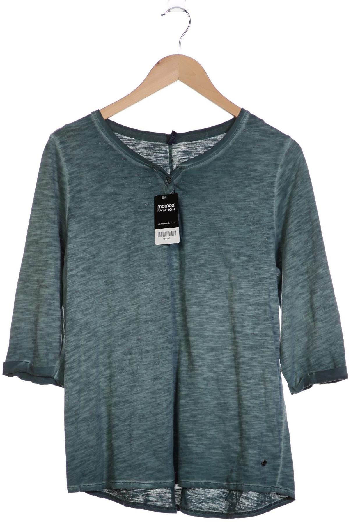 

Cecil Damen Langarmshirt, türkis, Gr. 42