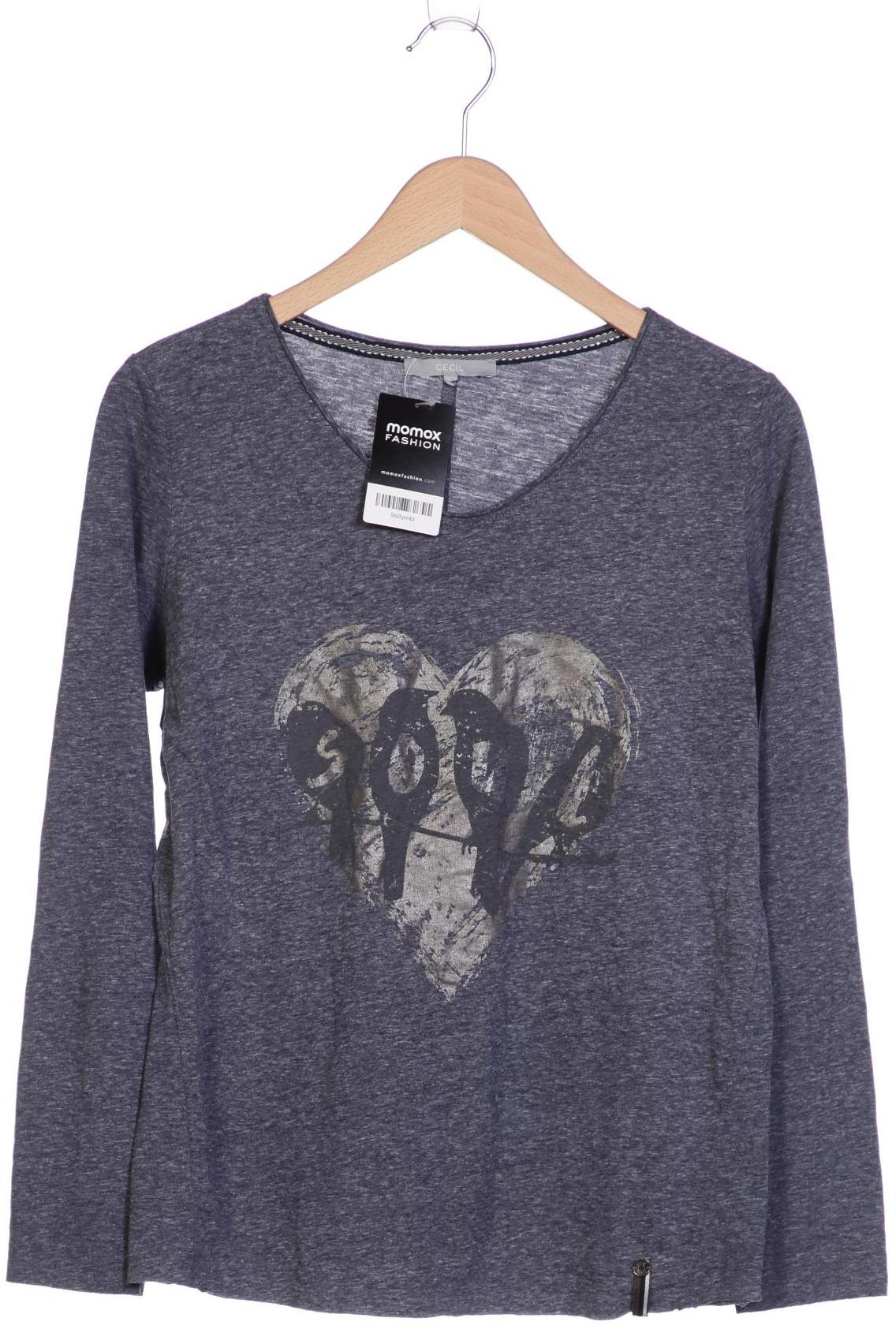 

CECIL Damen Langarmshirt, marineblau