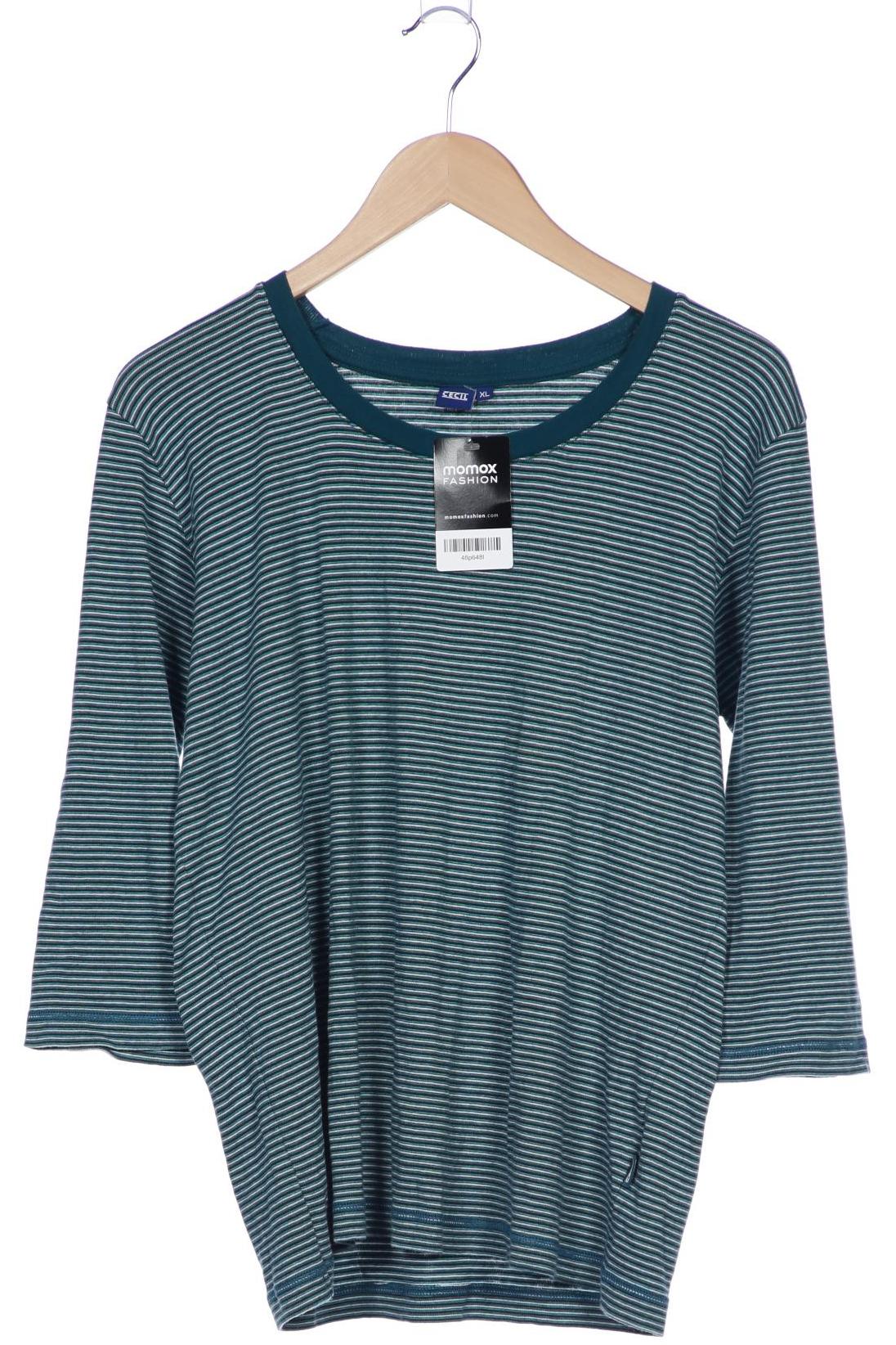 

Cecil Damen Langarmshirt, türkis, Gr. 44