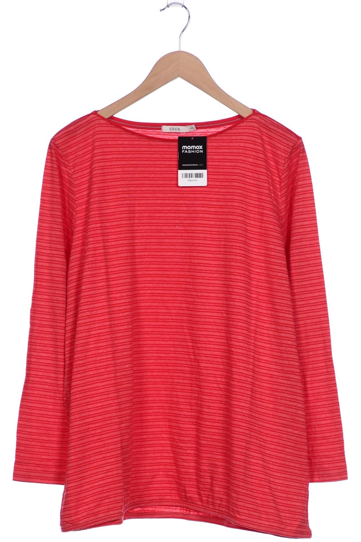 

Cecil Damen Langarmshirt, rot, Gr. 46