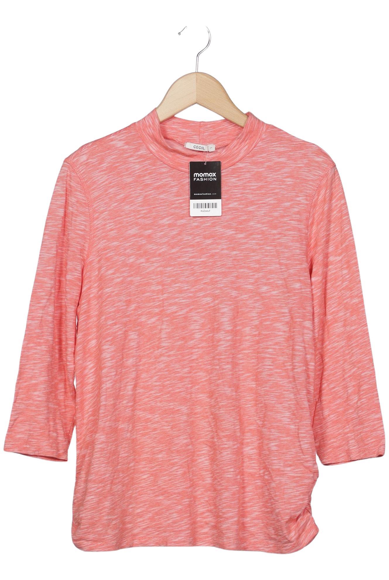 

Cecil Damen Langarmshirt, pink, Gr. 42