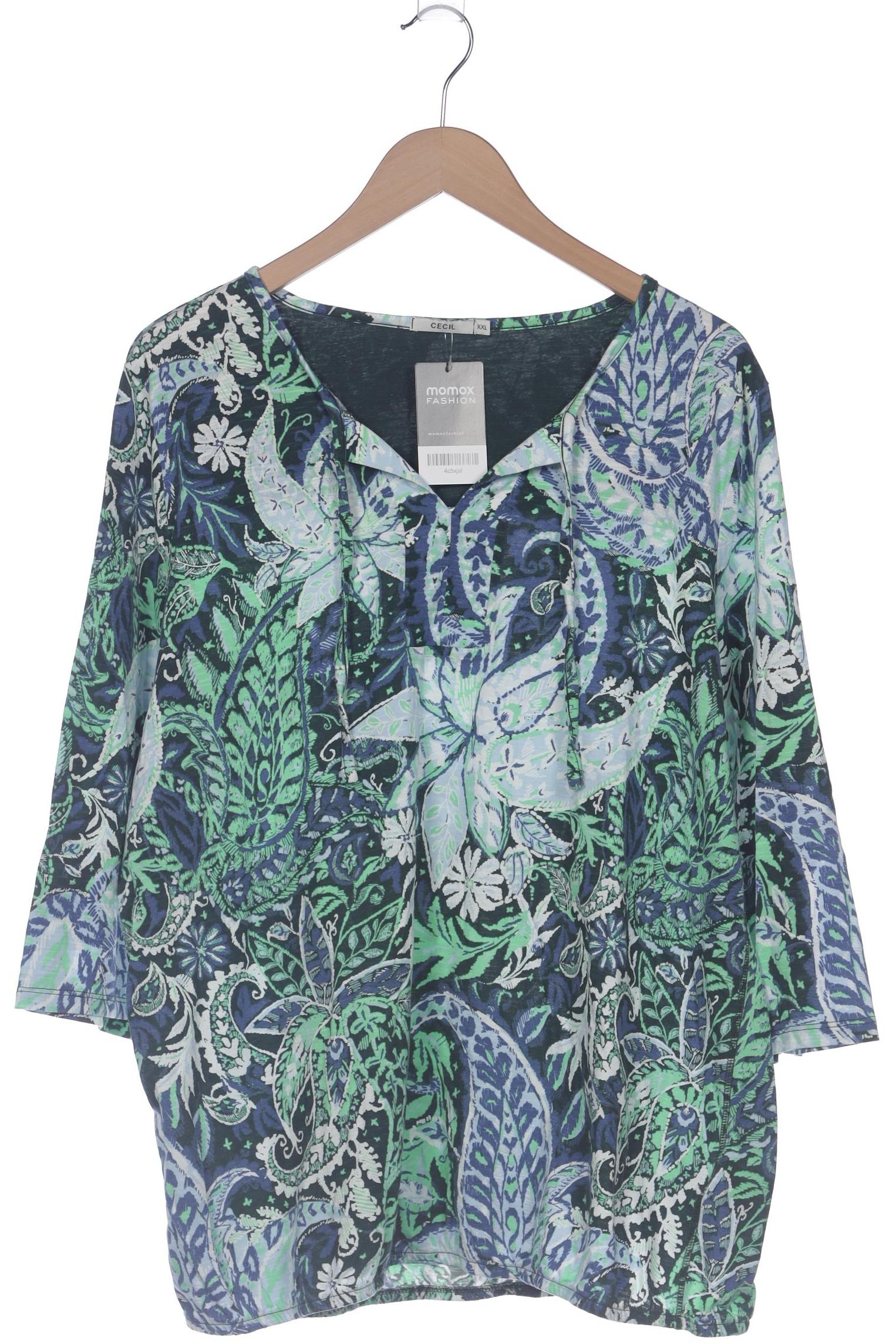 

Cecil Damen Langarmshirt, grün, Gr. 46