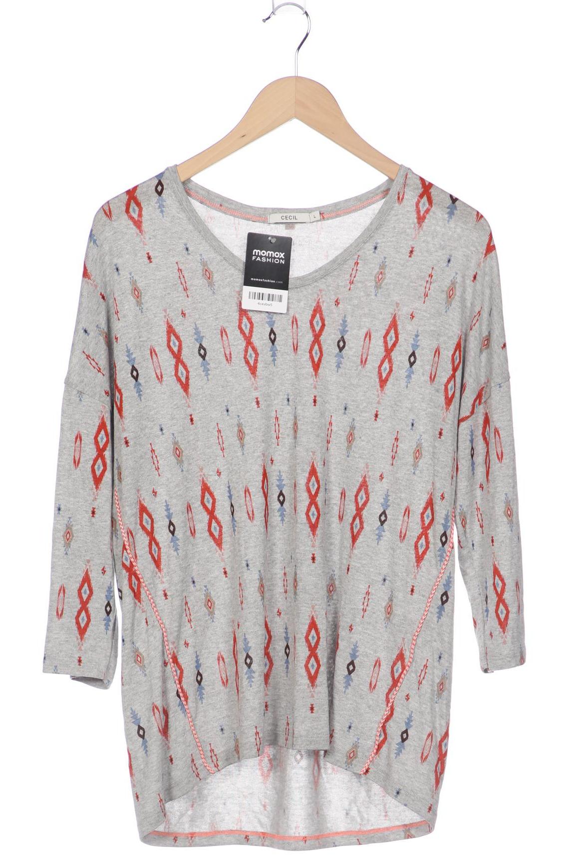 

CECIL Damen Langarmshirt, grau