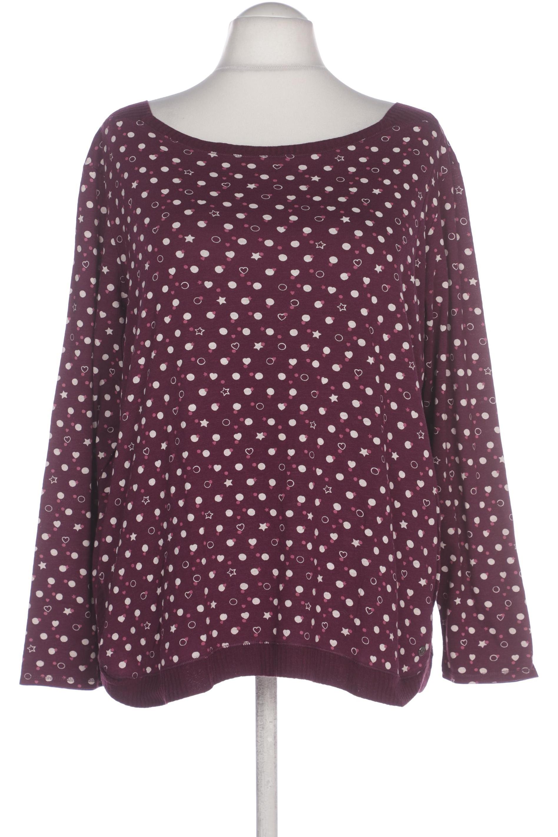 

Cecil Damen Langarmshirt, bordeaux, Gr. 56