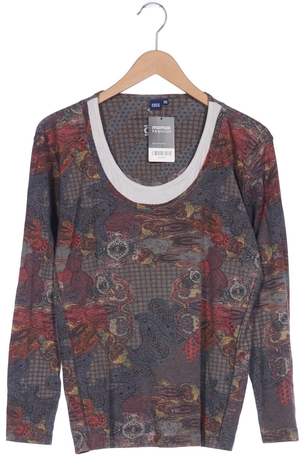 

Cecil Damen Langarmshirt, mehrfarbig, Gr. 46