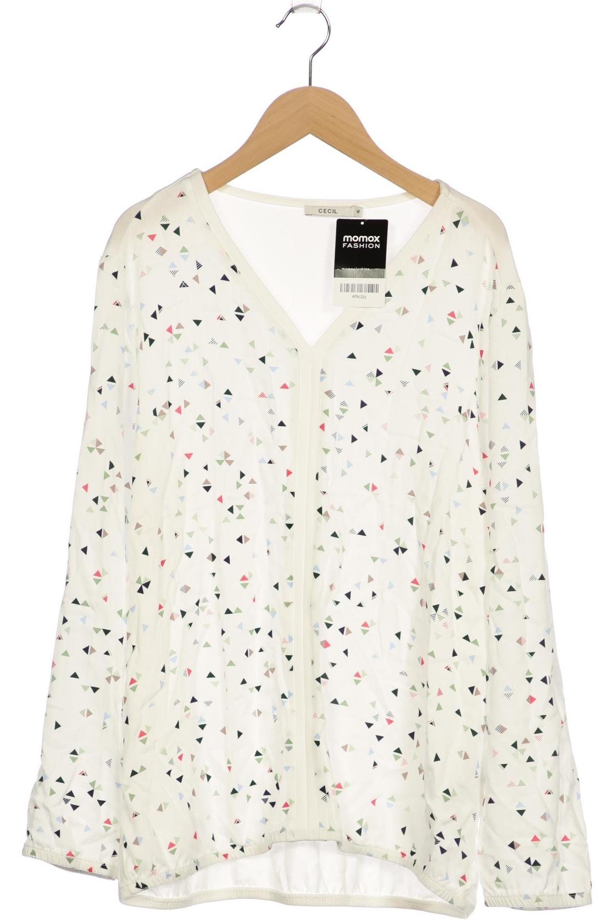 

Cecil Damen Langarmshirt, weiß, Gr. 38