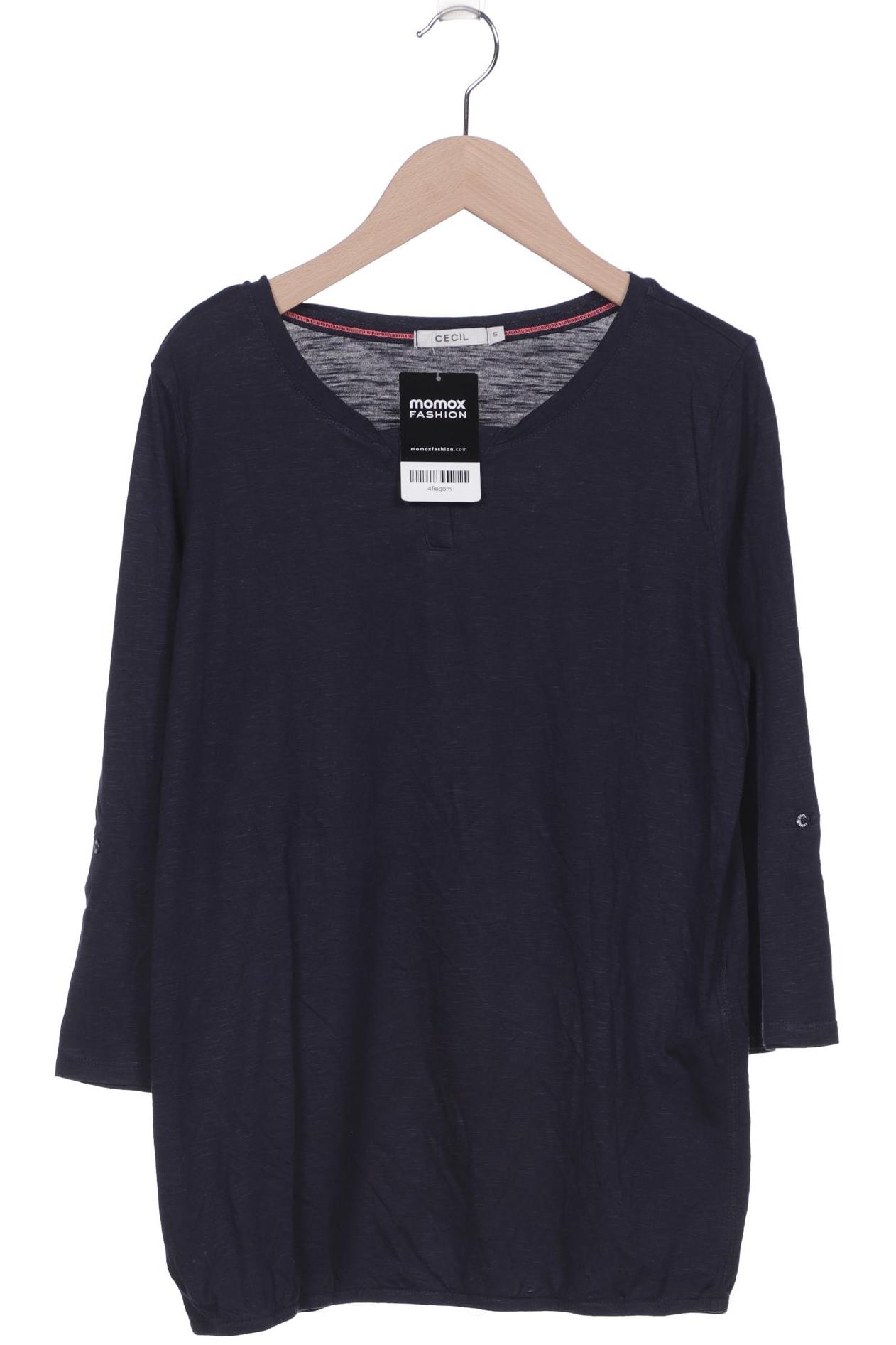 

CECIL Damen Langarmshirt, marineblau