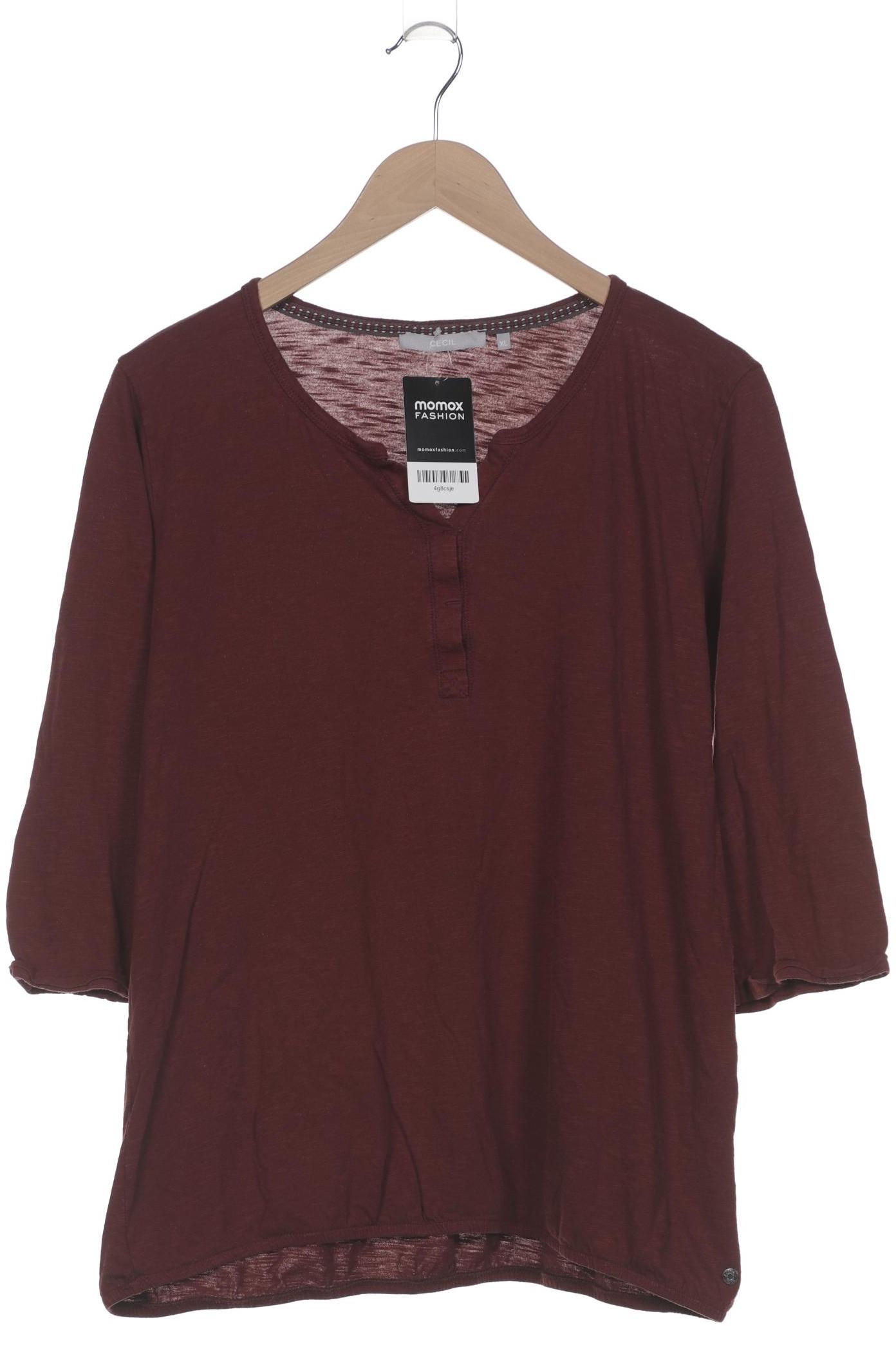 

Cecil Damen Langarmshirt, bordeaux, Gr. 44