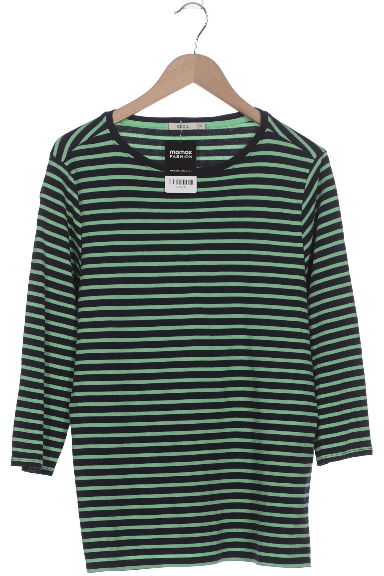 

Cecil Damen Langarmshirt, marineblau, Gr. 44