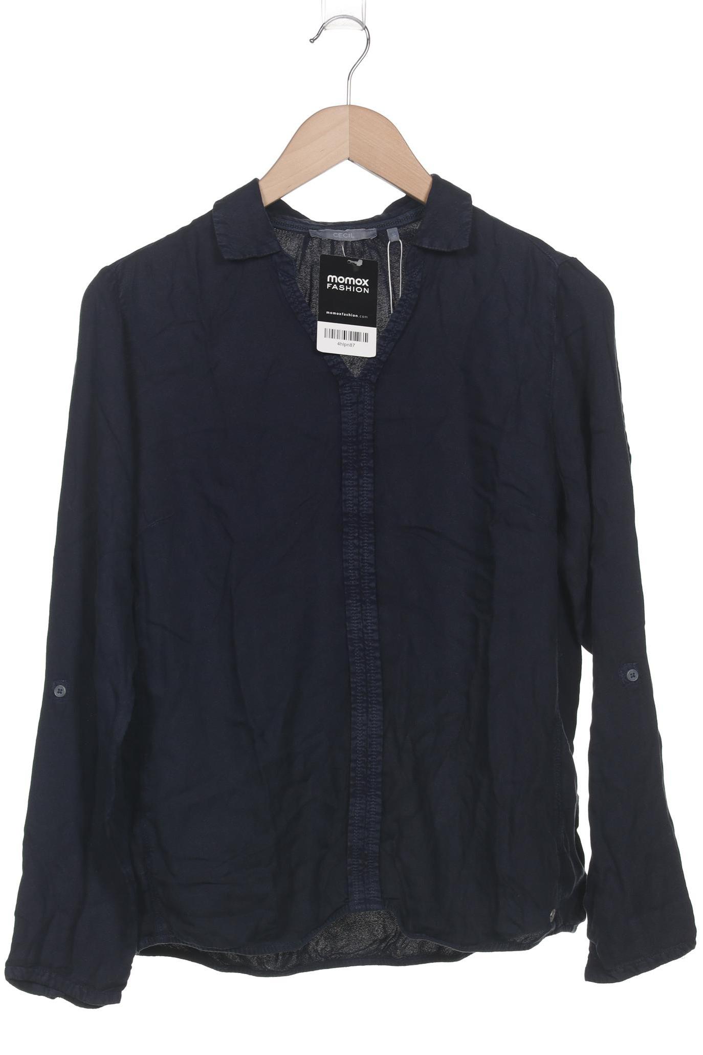 

Cecil Damen Langarmshirt, marineblau, Gr. 36