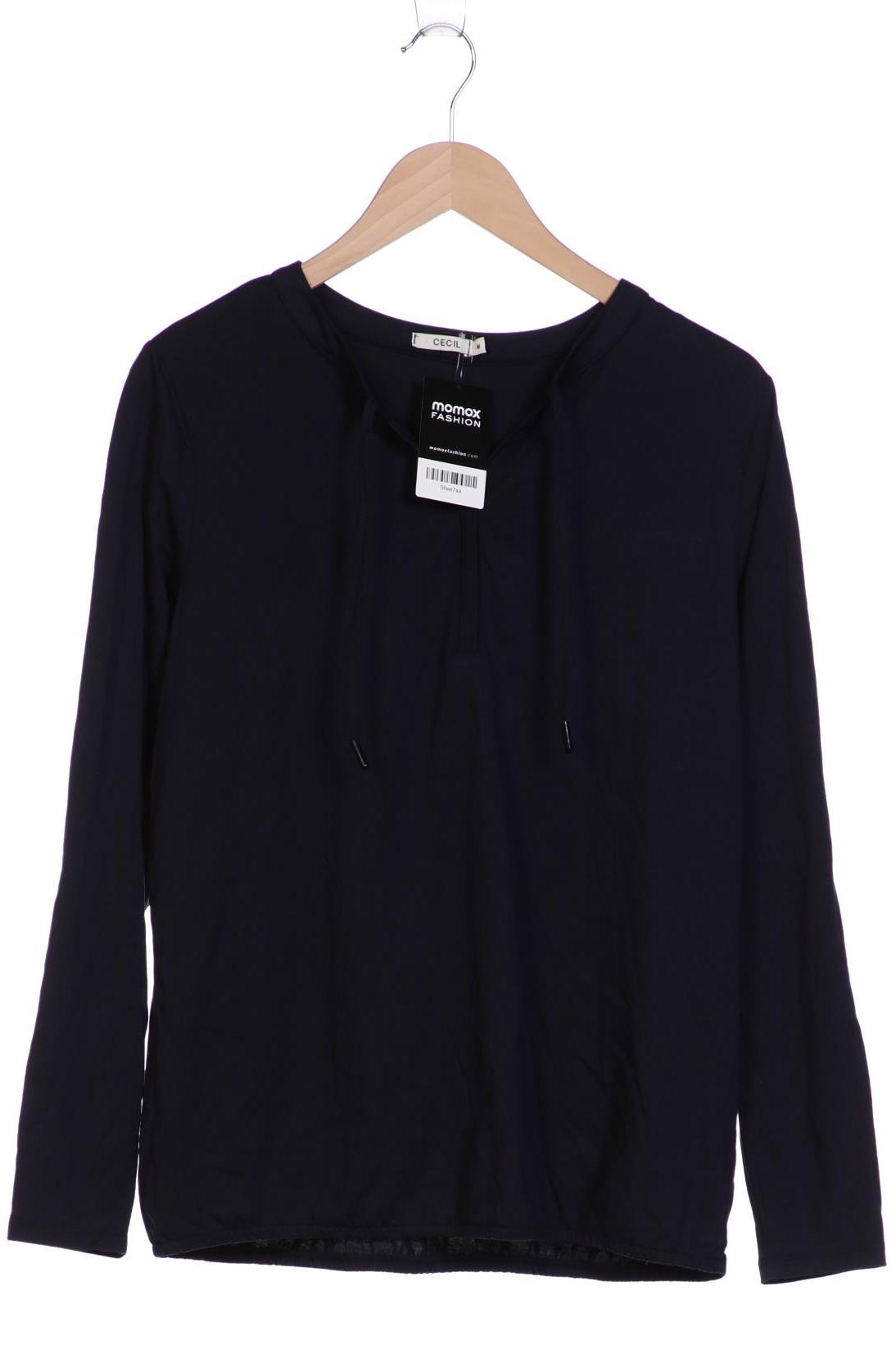

Cecil Damen Langarmshirt, marineblau, Gr. 38