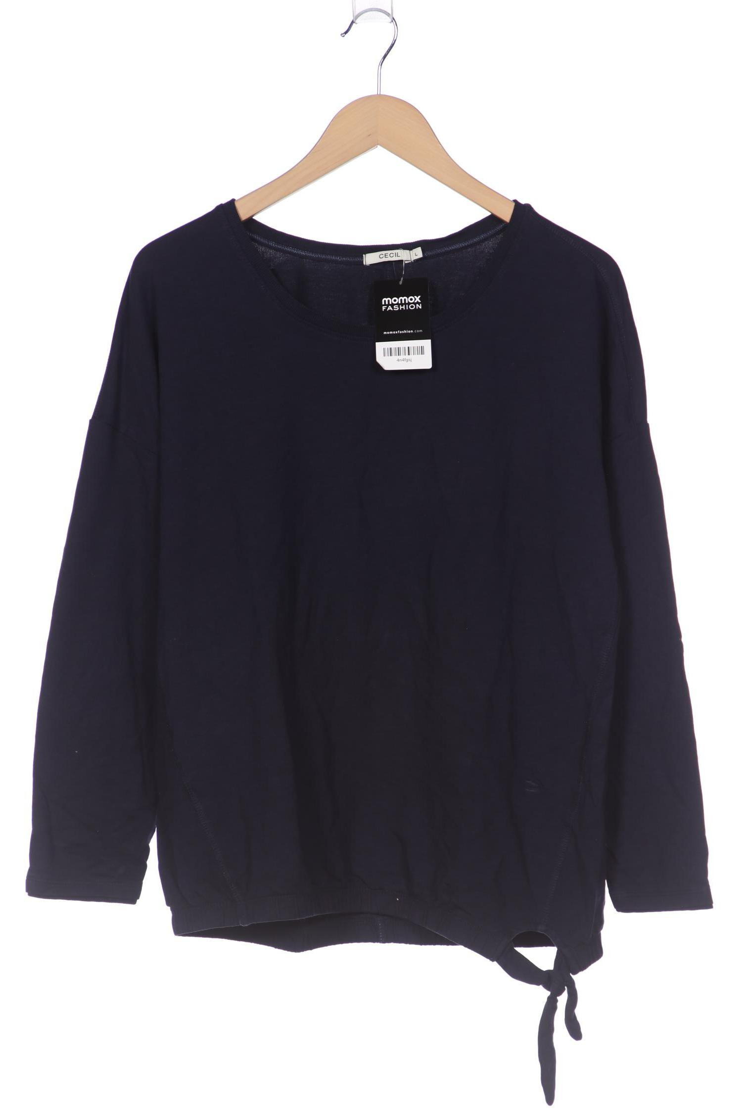 

CECIL Damen Langarmshirt, marineblau
