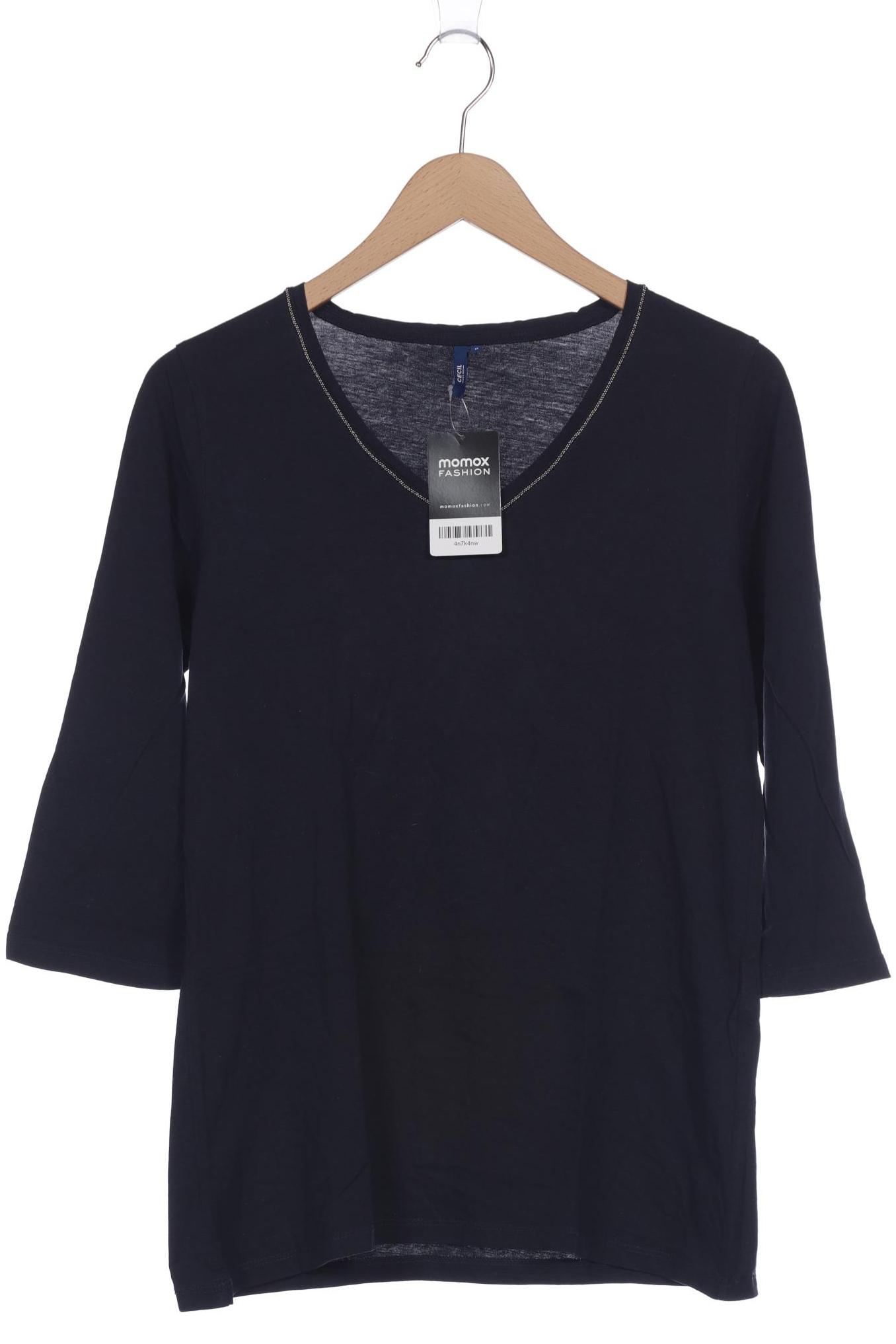 

CECIL Damen Langarmshirt, marineblau