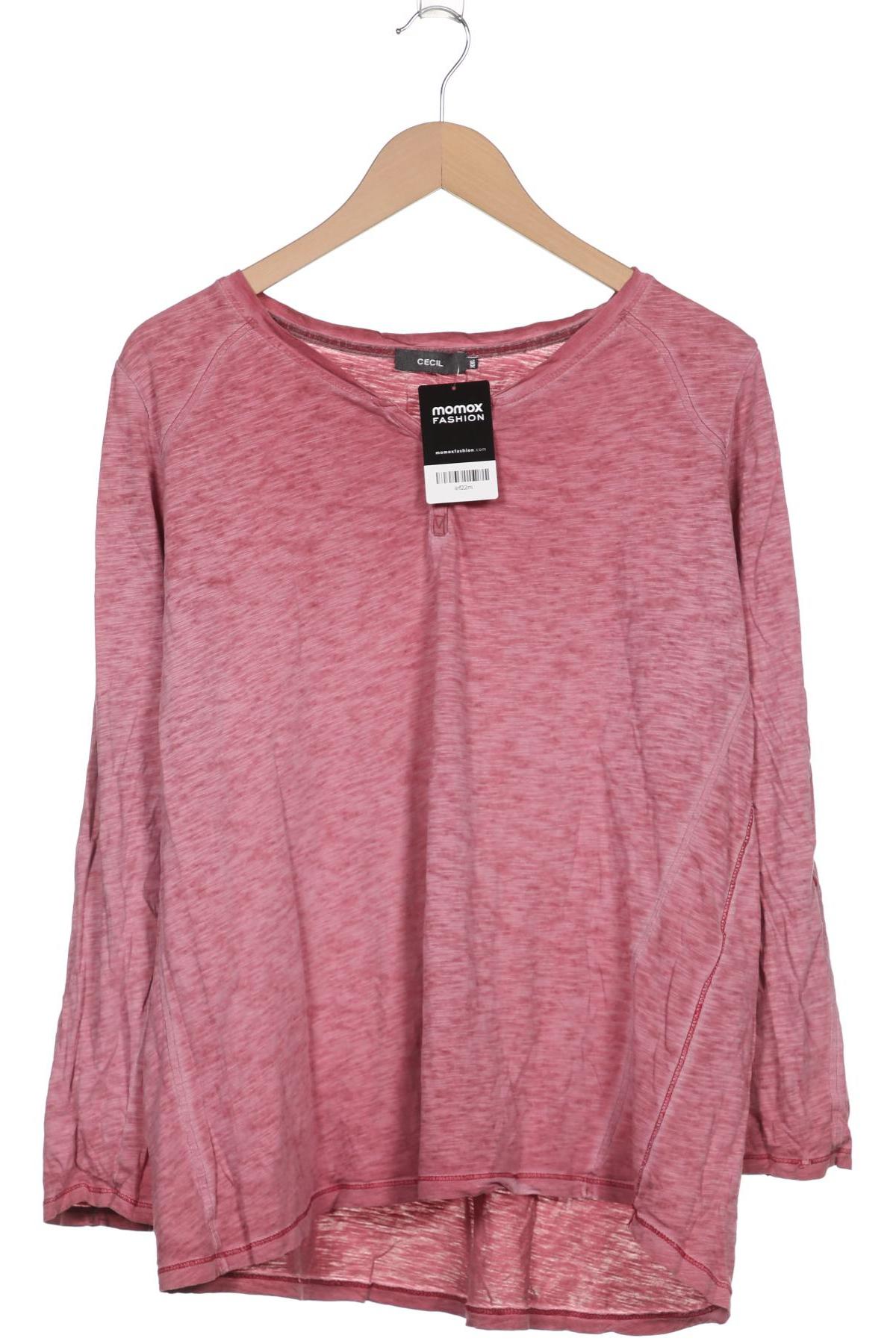 

Cecil Damen Langarmshirt, bordeaux, Gr. 46