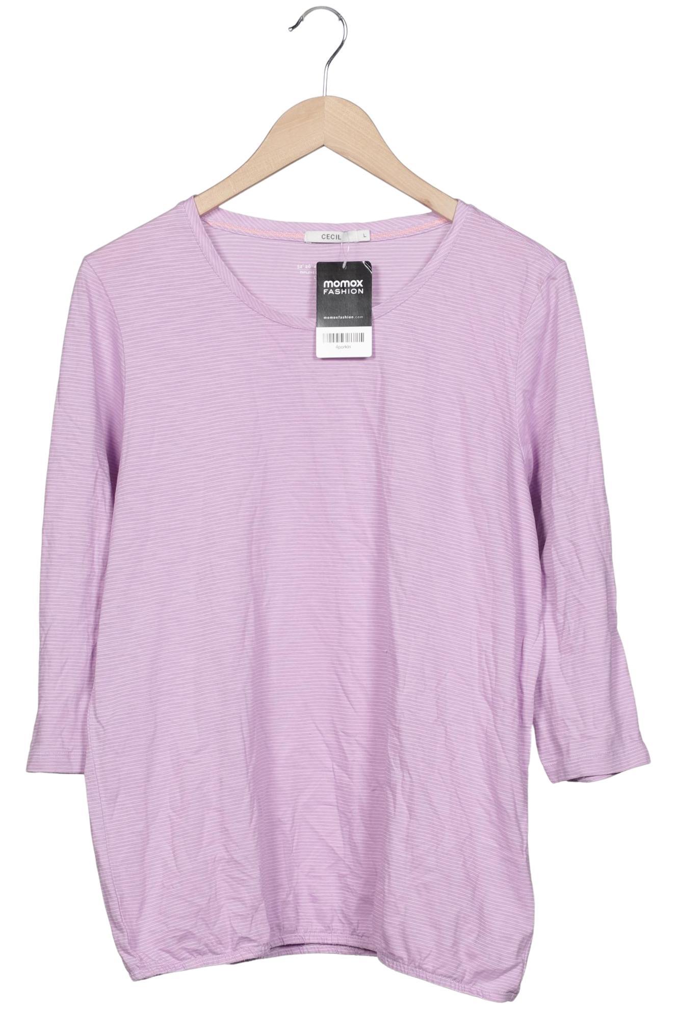 

Cecil Damen Langarmshirt, flieder, Gr. 42