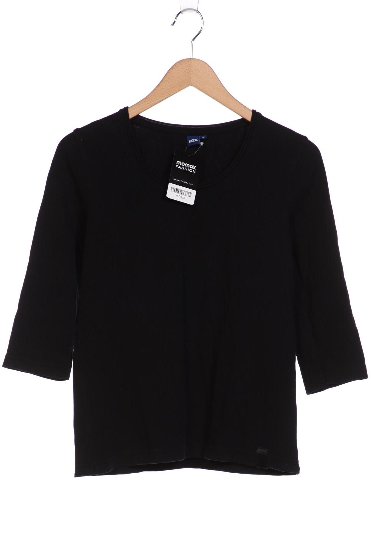 

Cecil Damen Langarmshirt, schwarz, Gr. 38