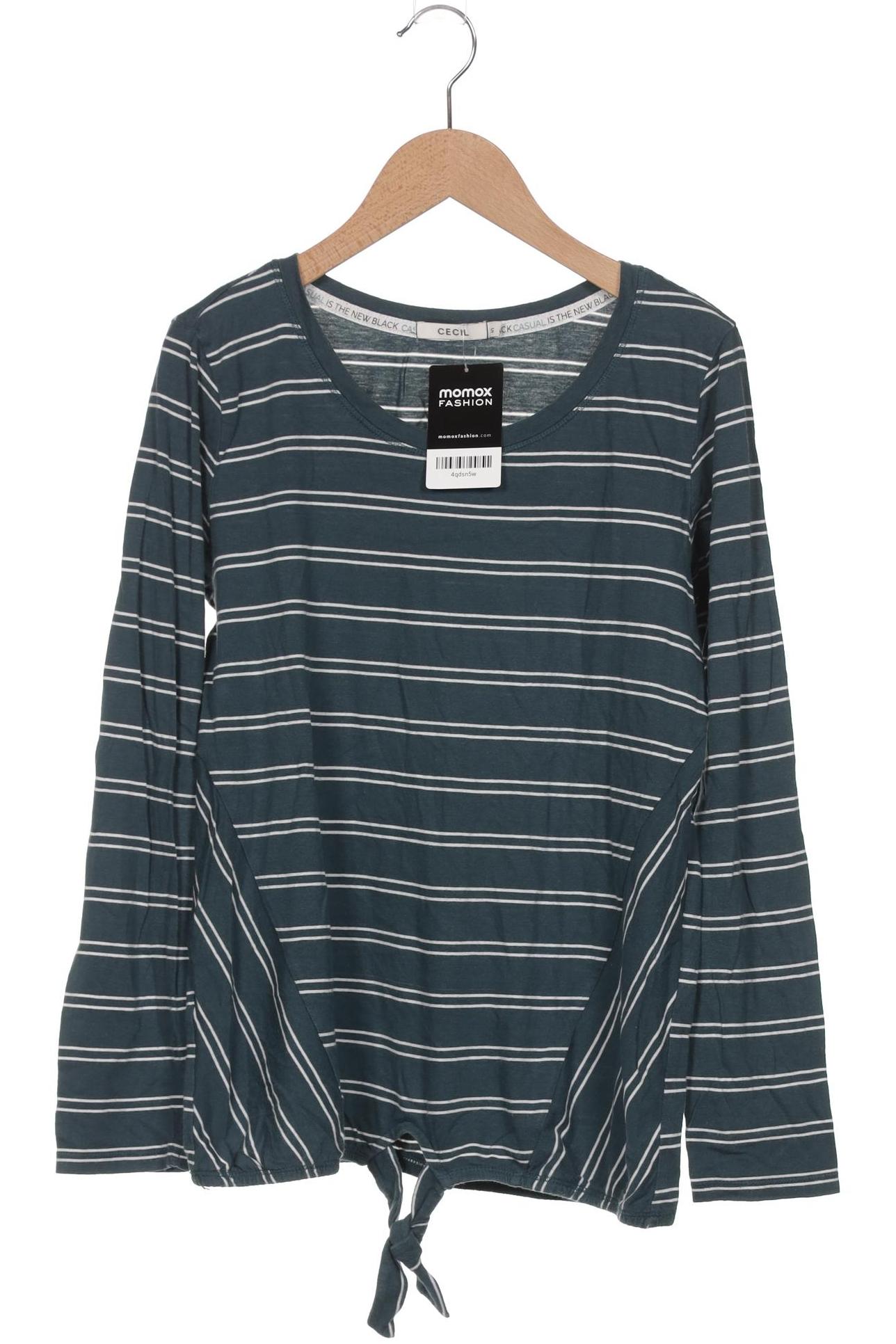 

Cecil Damen Langarmshirt, marineblau, Gr. 36