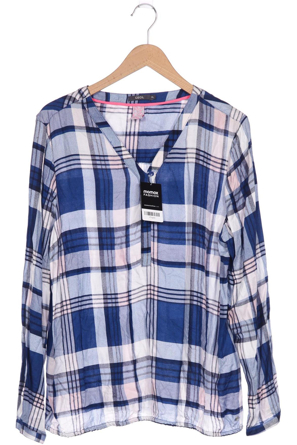 

Cecil Damen Langarmshirt, blau, Gr. 44