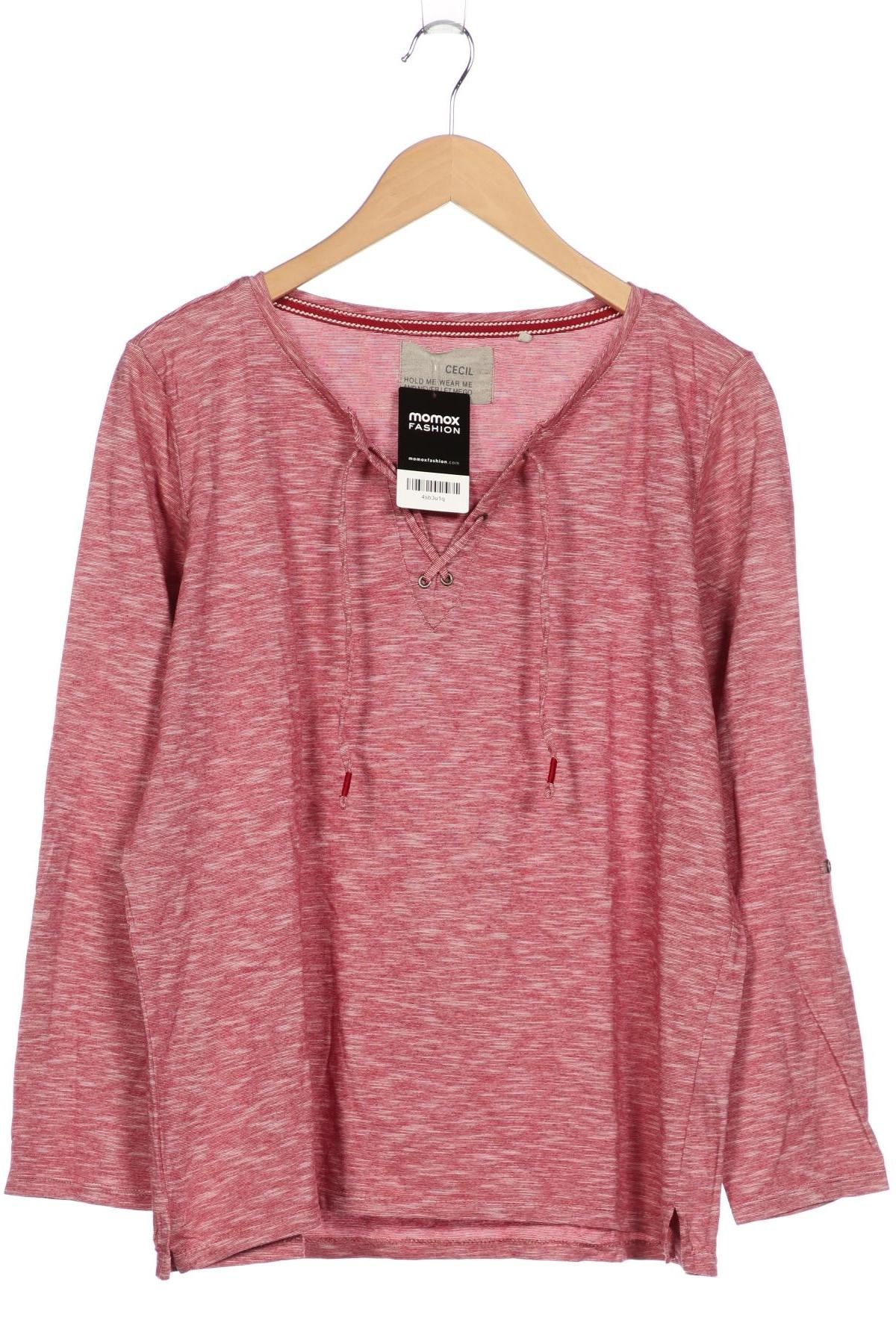 

Cecil Damen Langarmshirt, bordeaux, Gr. 44
