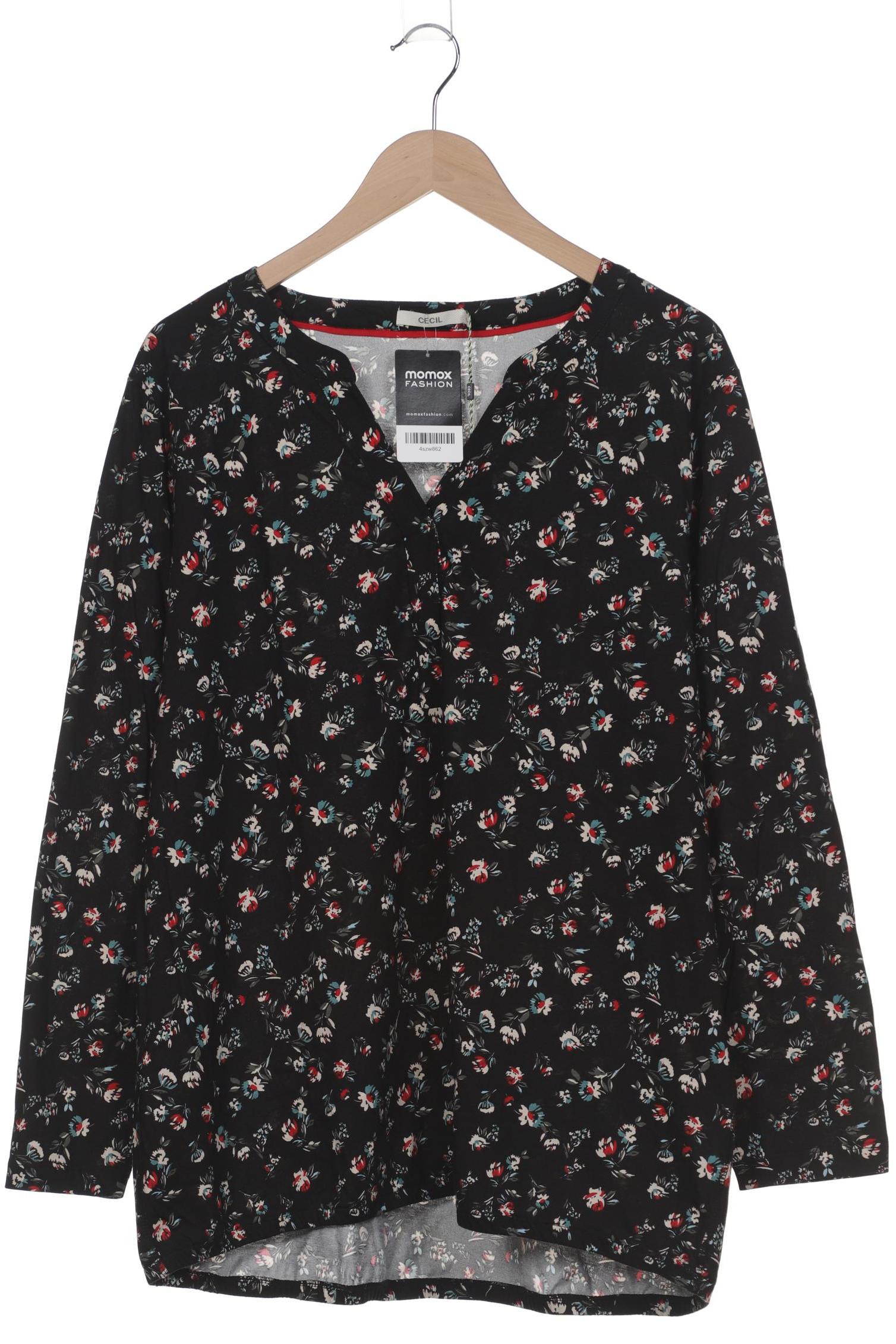 

Cecil Damen Langarmshirt, schwarz, Gr. 46