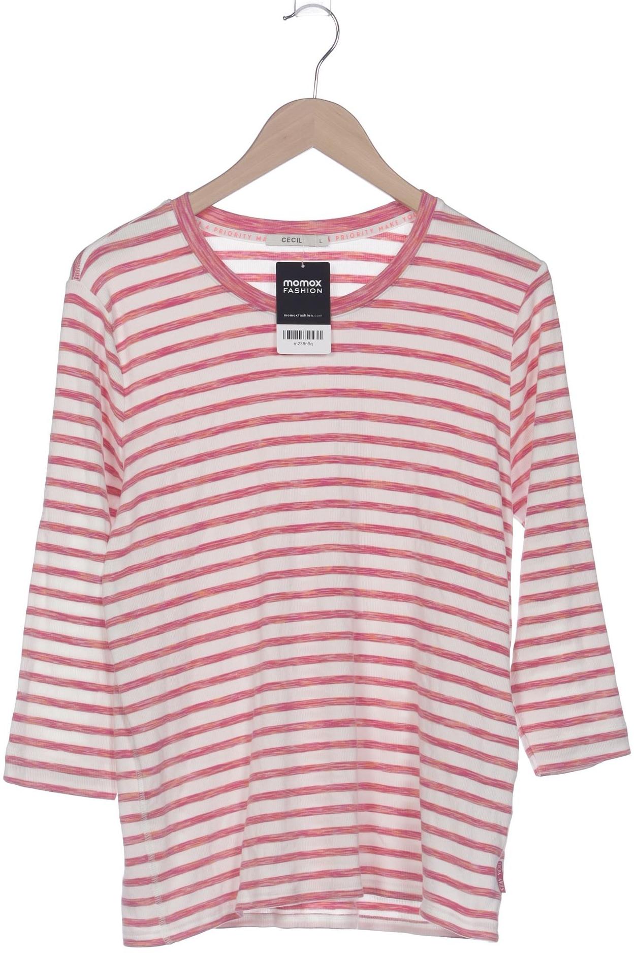 

Cecil Damen Langarmshirt, weiß, Gr. 42