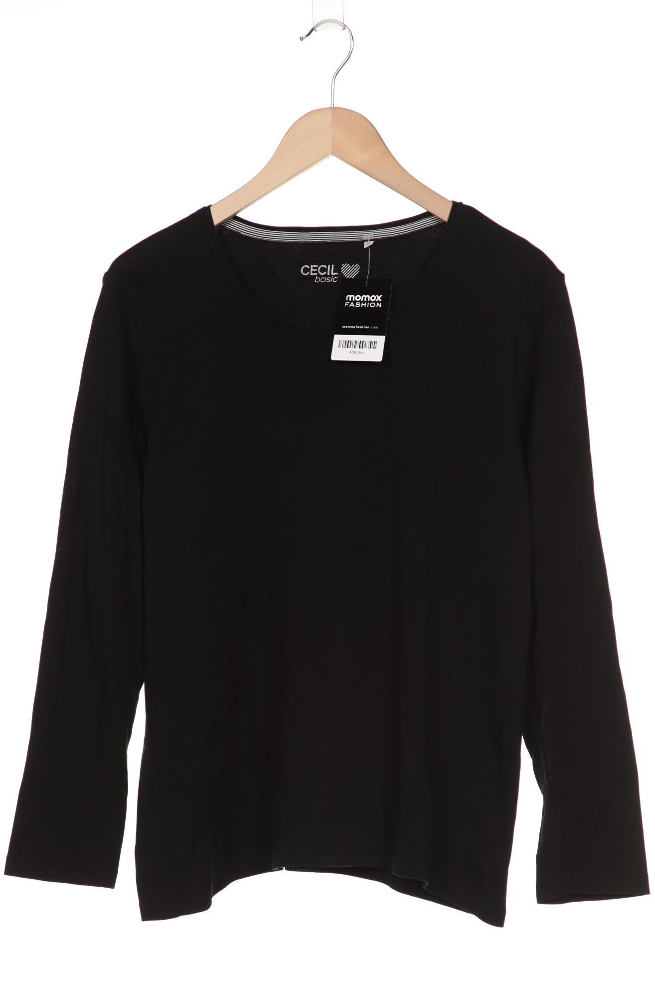 

CECIL Damen Langarmshirt, schwarz