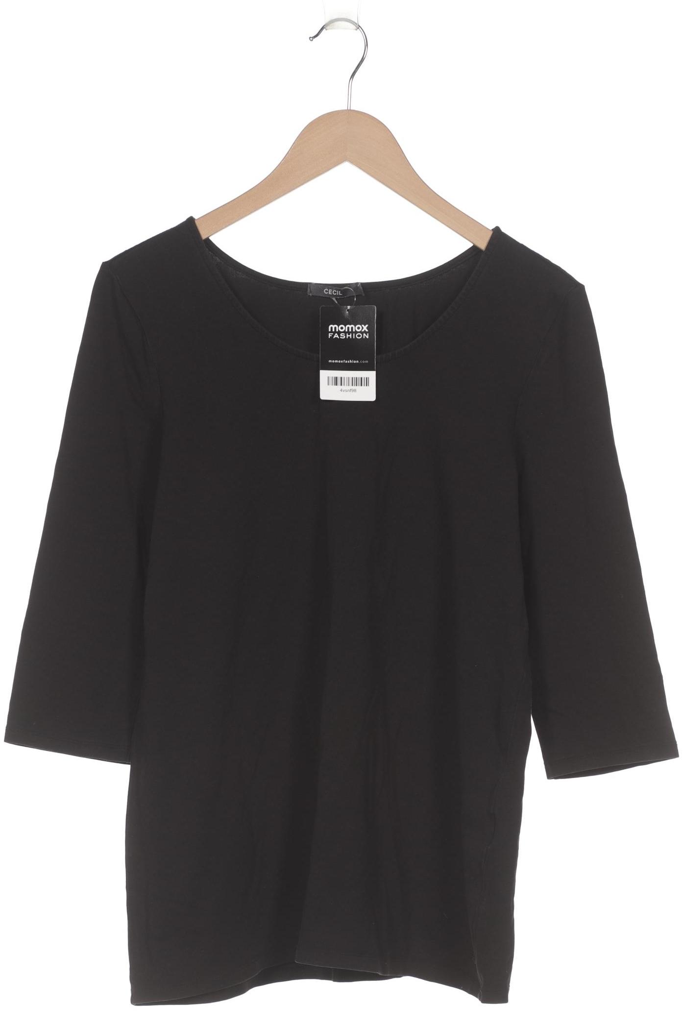 

Cecil Damen Langarmshirt, schwarz, Gr. 44