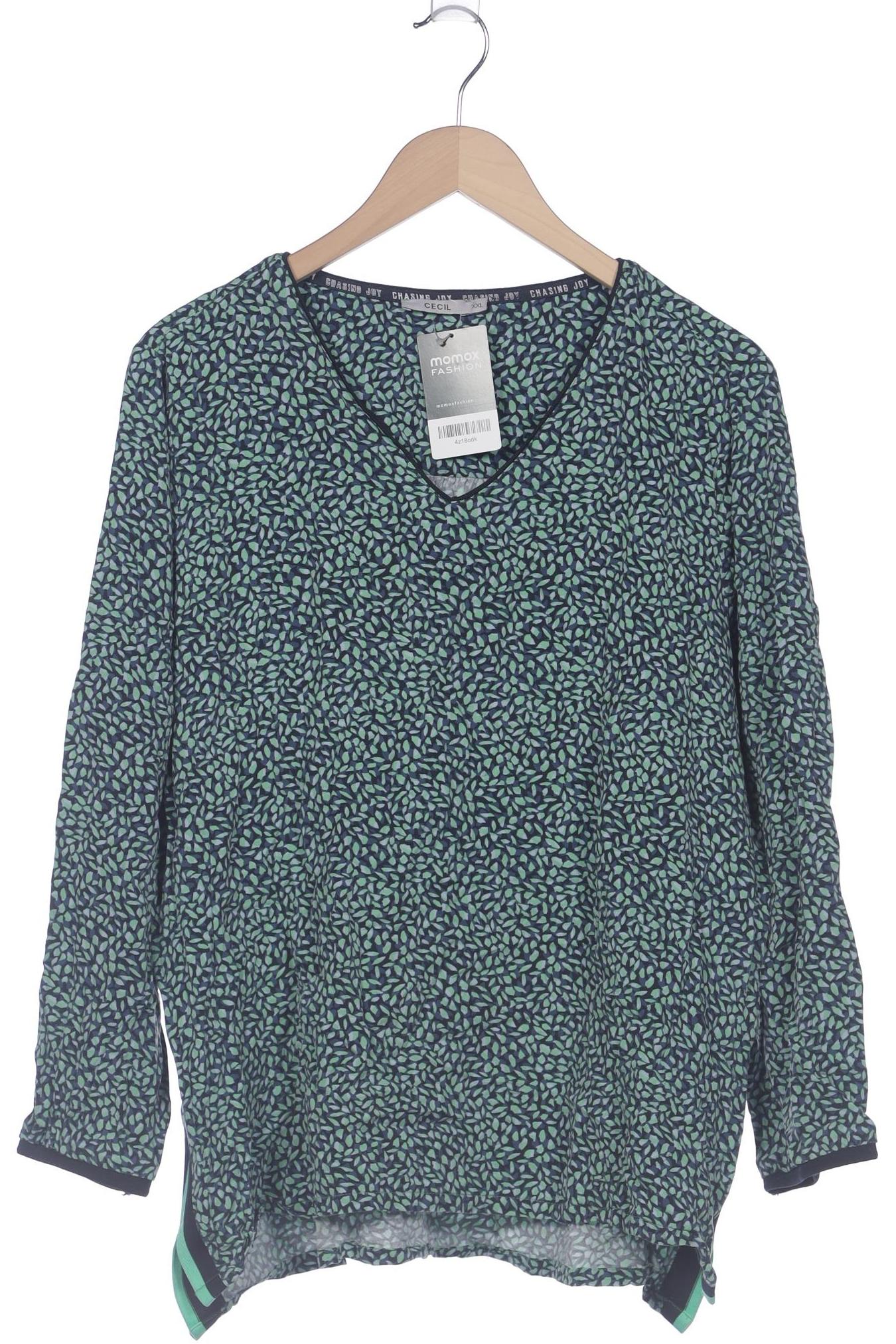 

Cecil Damen Langarmshirt, grün, Gr. 46
