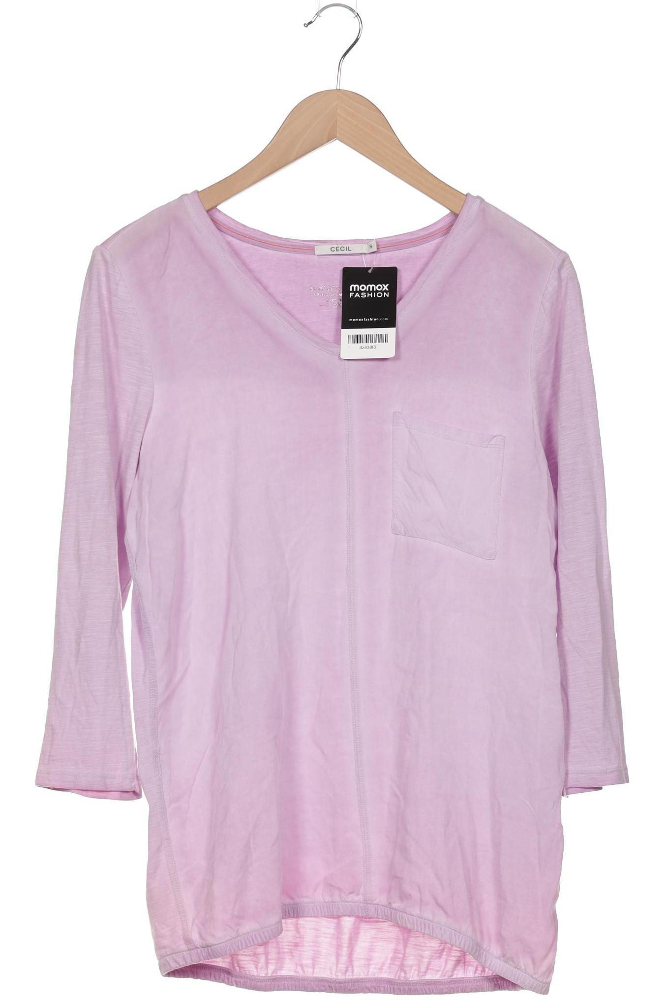 

Cecil Damen Langarmshirt, pink, Gr. 36