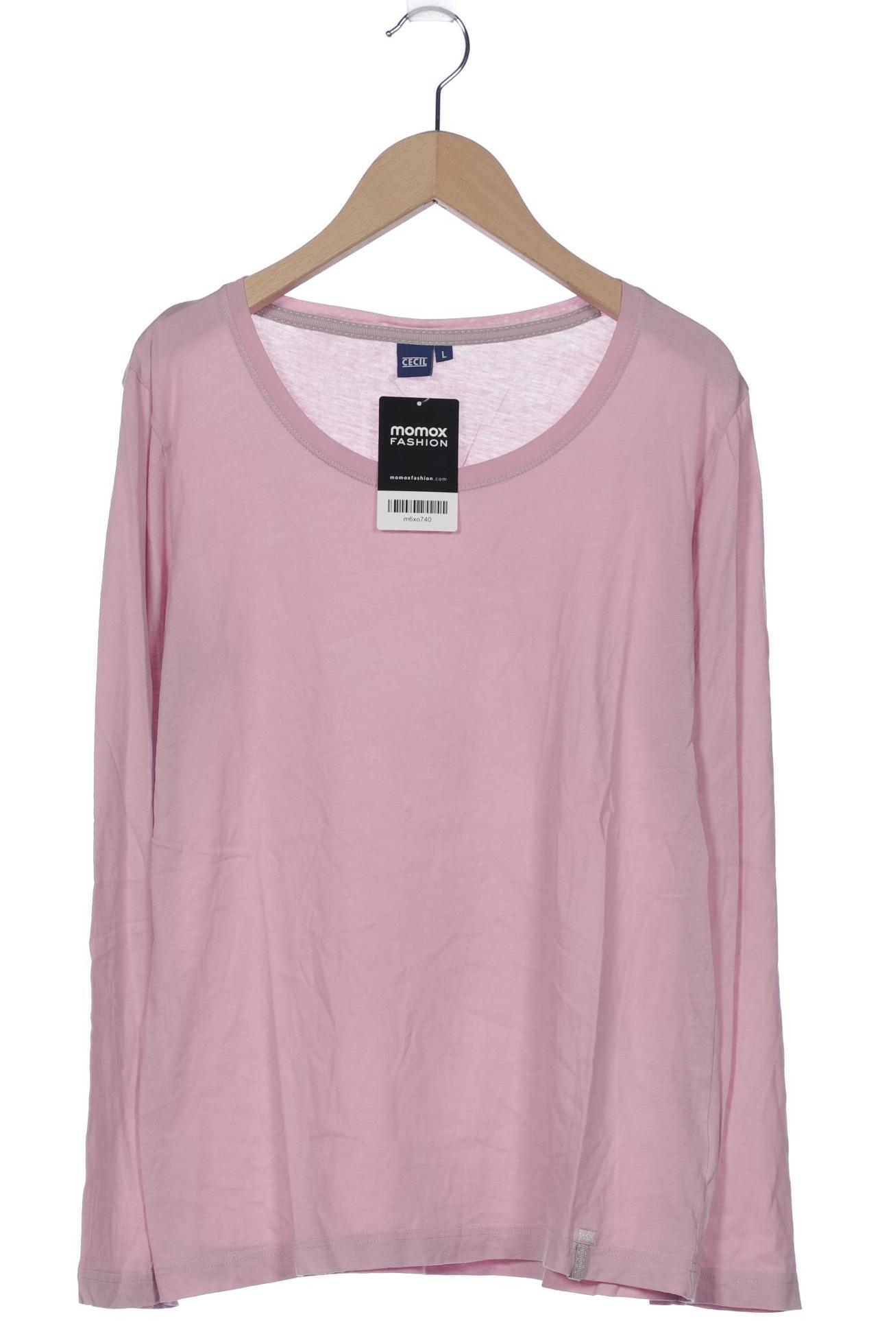 

Cecil Damen Langarmshirt, flieder, Gr. 42