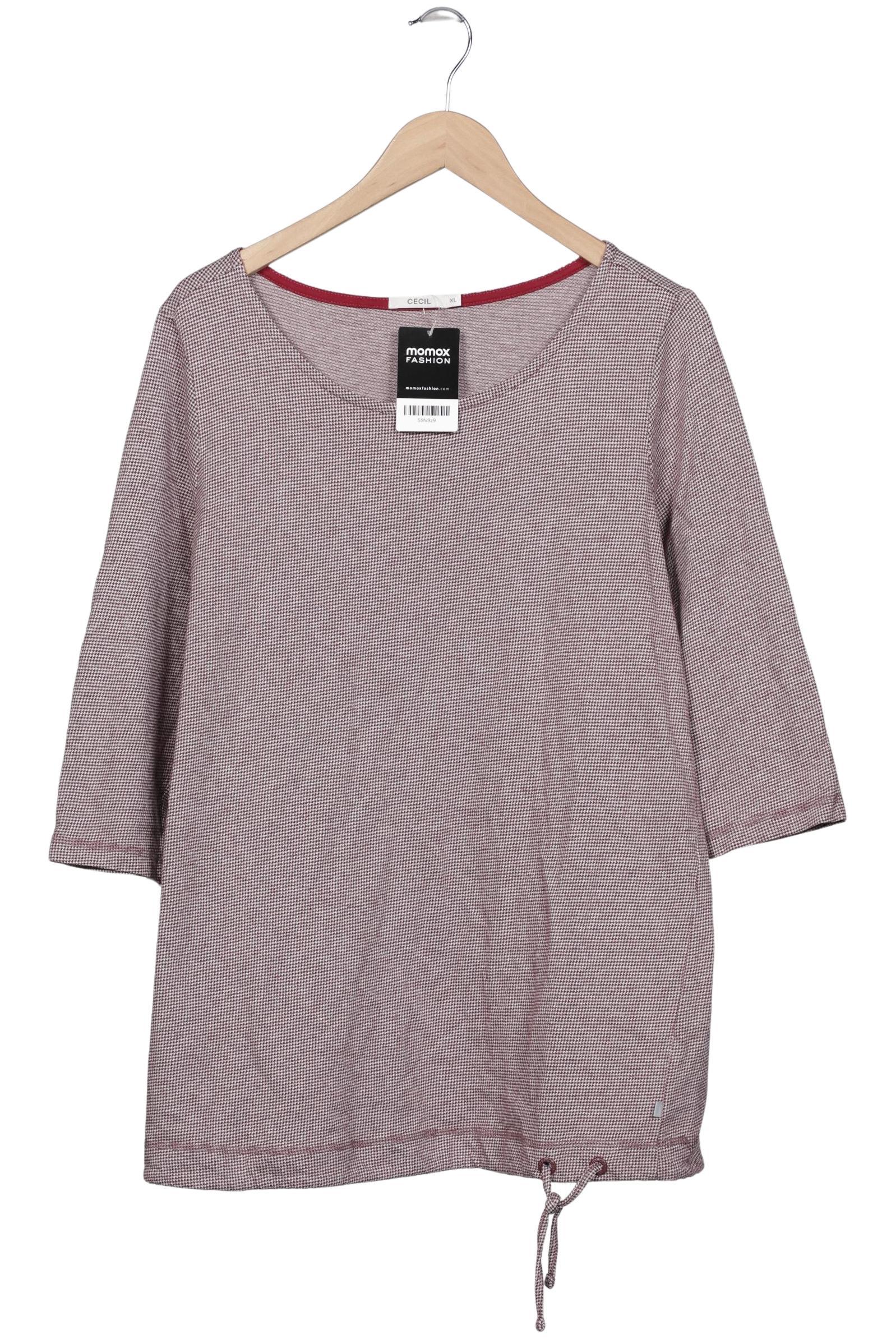 

Cecil Damen Langarmshirt, bordeaux, Gr. 44