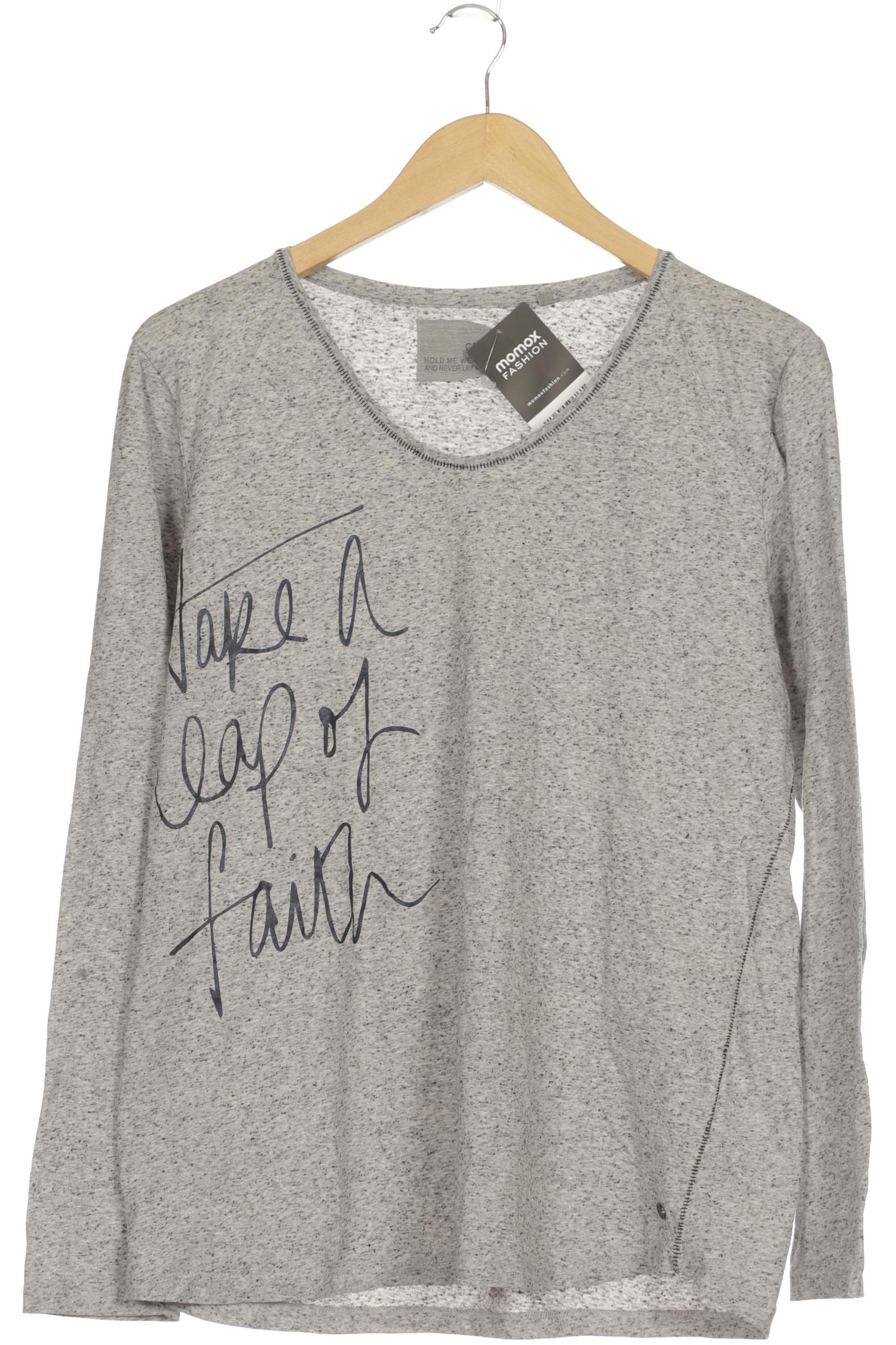 

Cecil Damen Langarmshirt, grau, Gr. 42