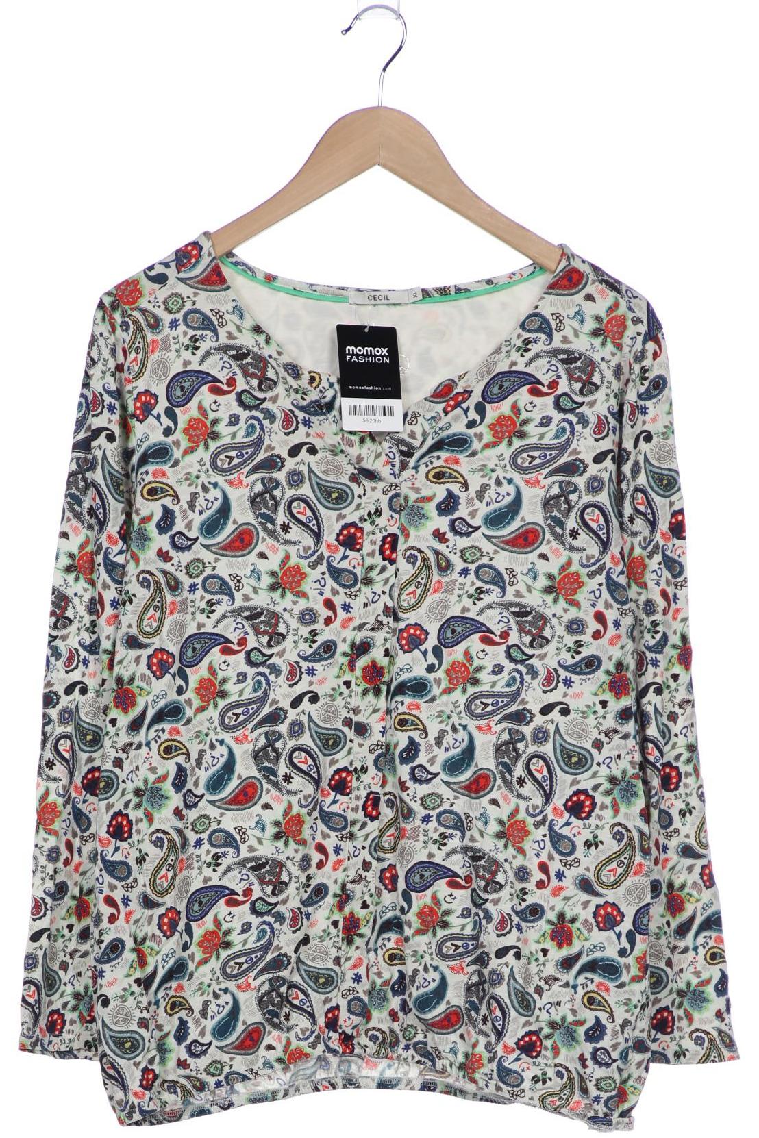

Cecil Damen Langarmshirt, weiß, Gr. 44