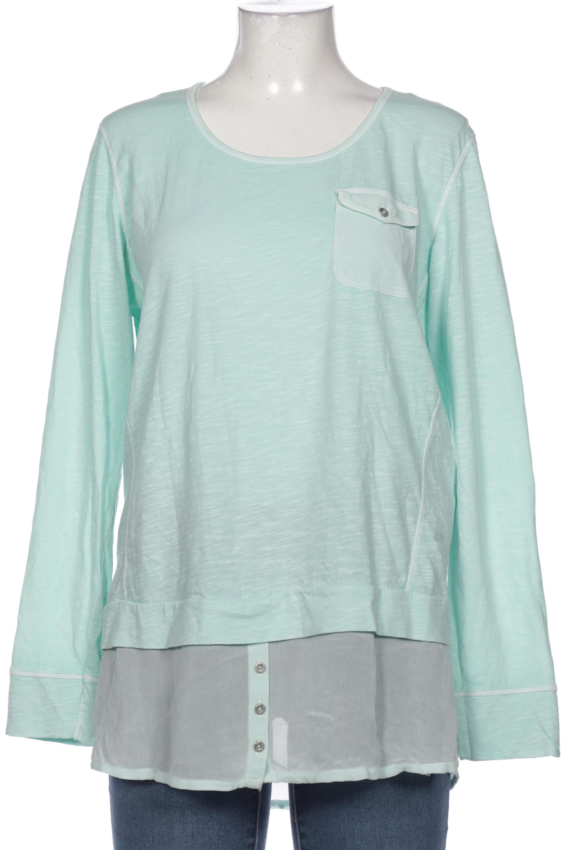 

Cecil Damen Langarmshirt, türkis, Gr. 42