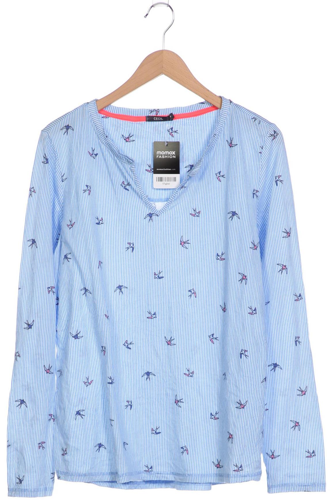 

CECIL Damen Langarmshirt, blau