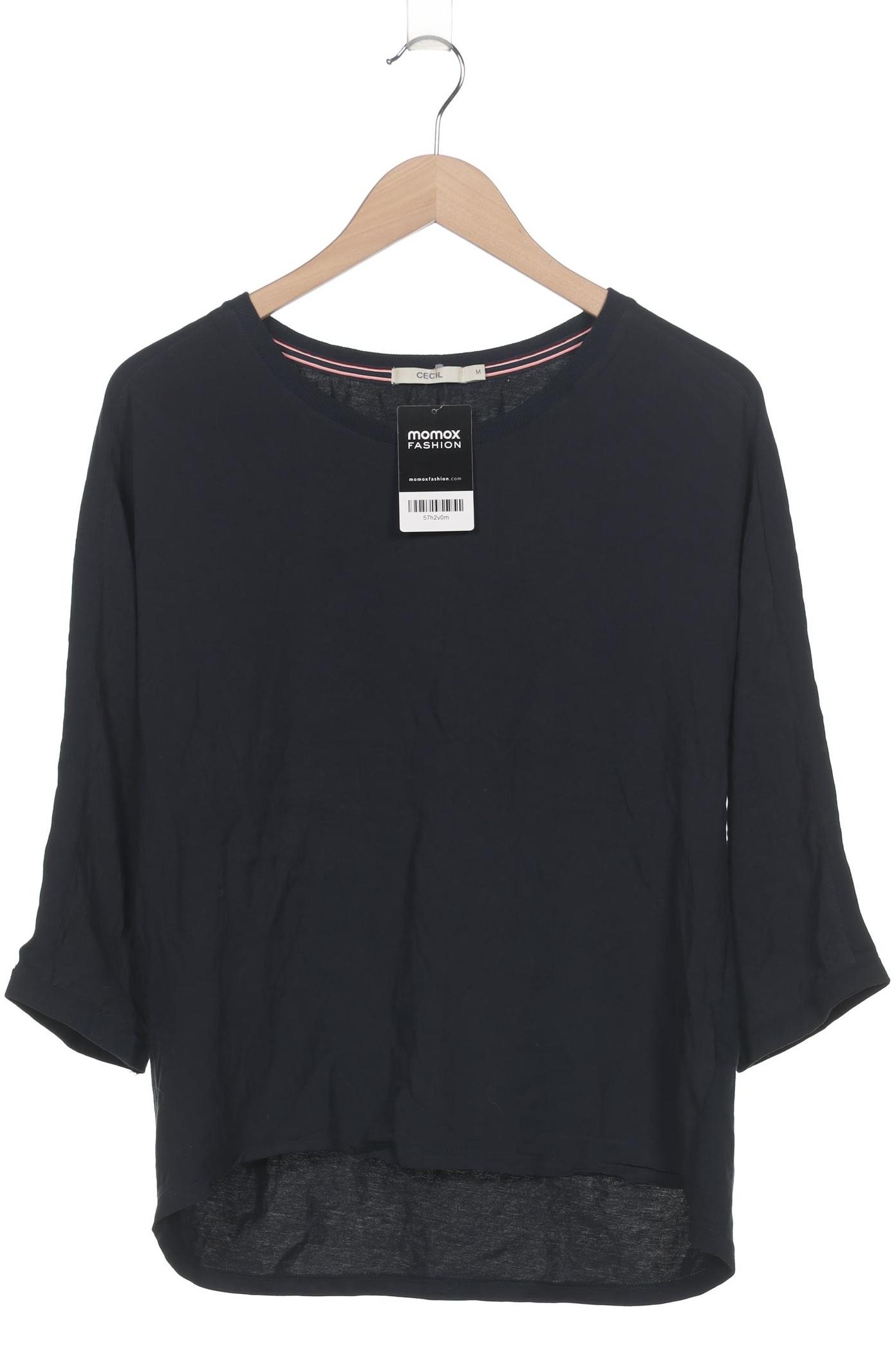 

Cecil Damen Langarmshirt, marineblau, Gr. 38