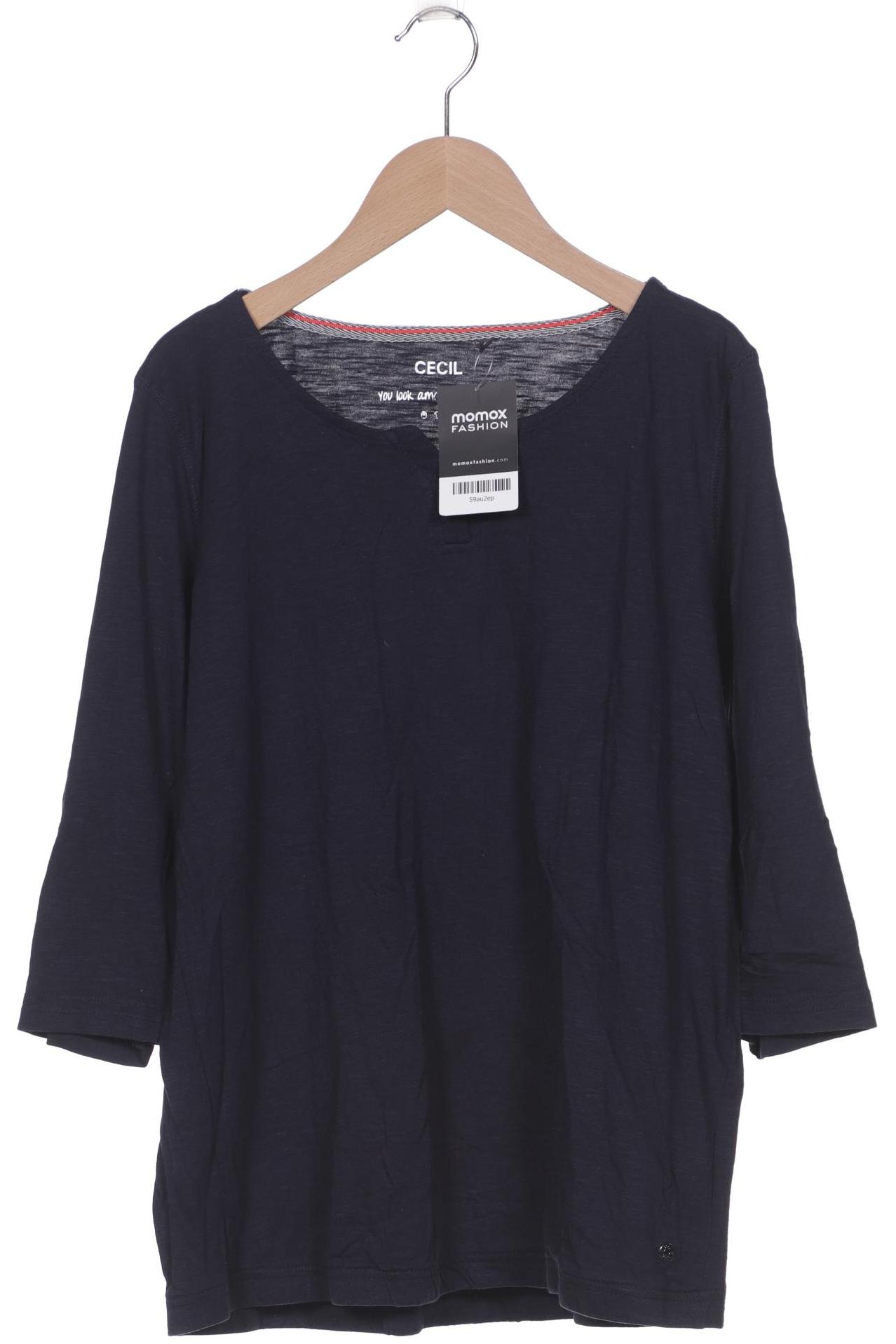 

CECIL Damen Langarmshirt, marineblau