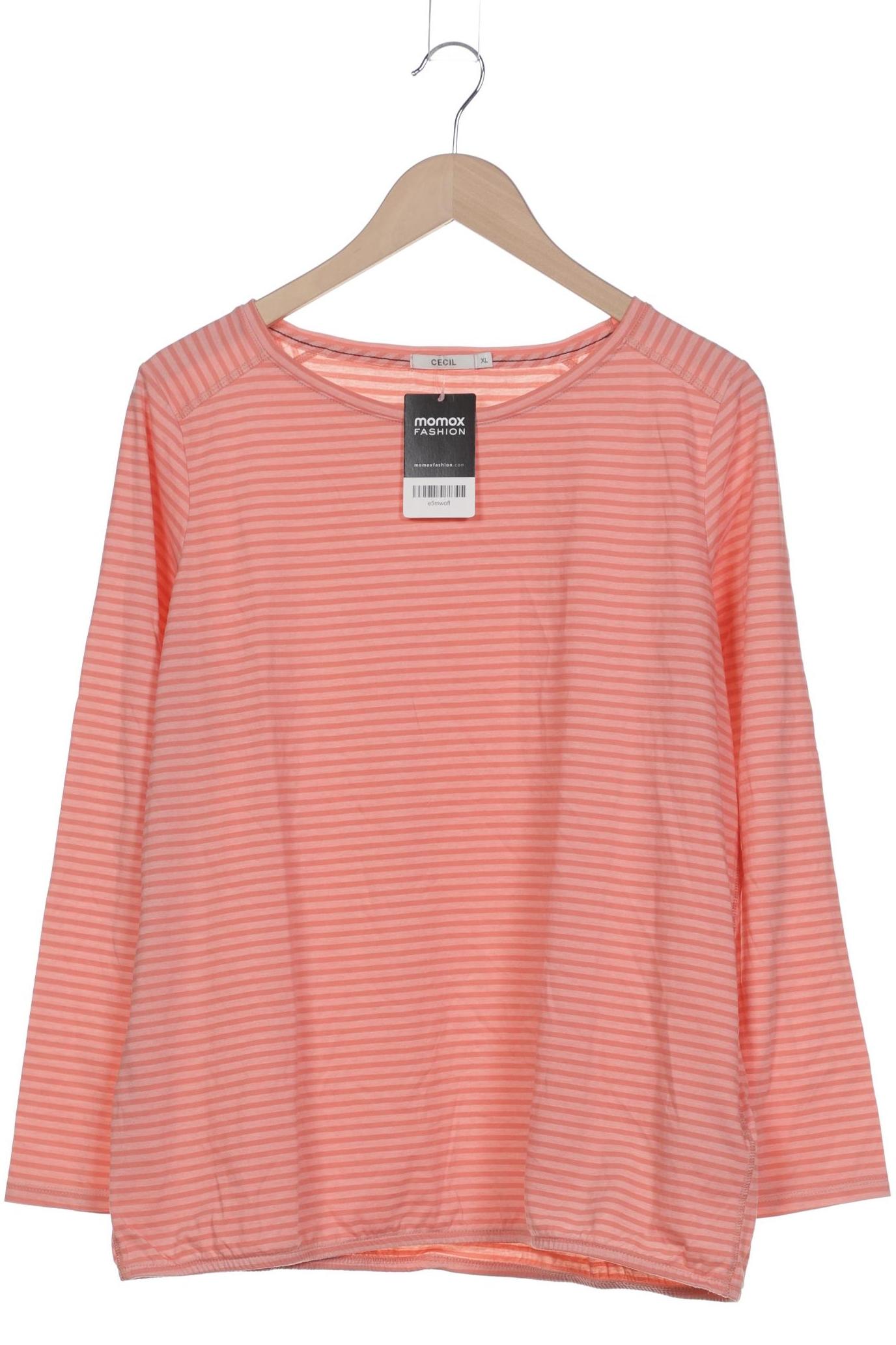 

Cecil Damen Langarmshirt, orange, Gr. 44