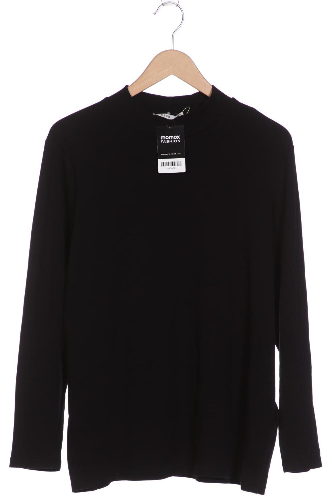 

CECIL Damen Langarmshirt, schwarz
