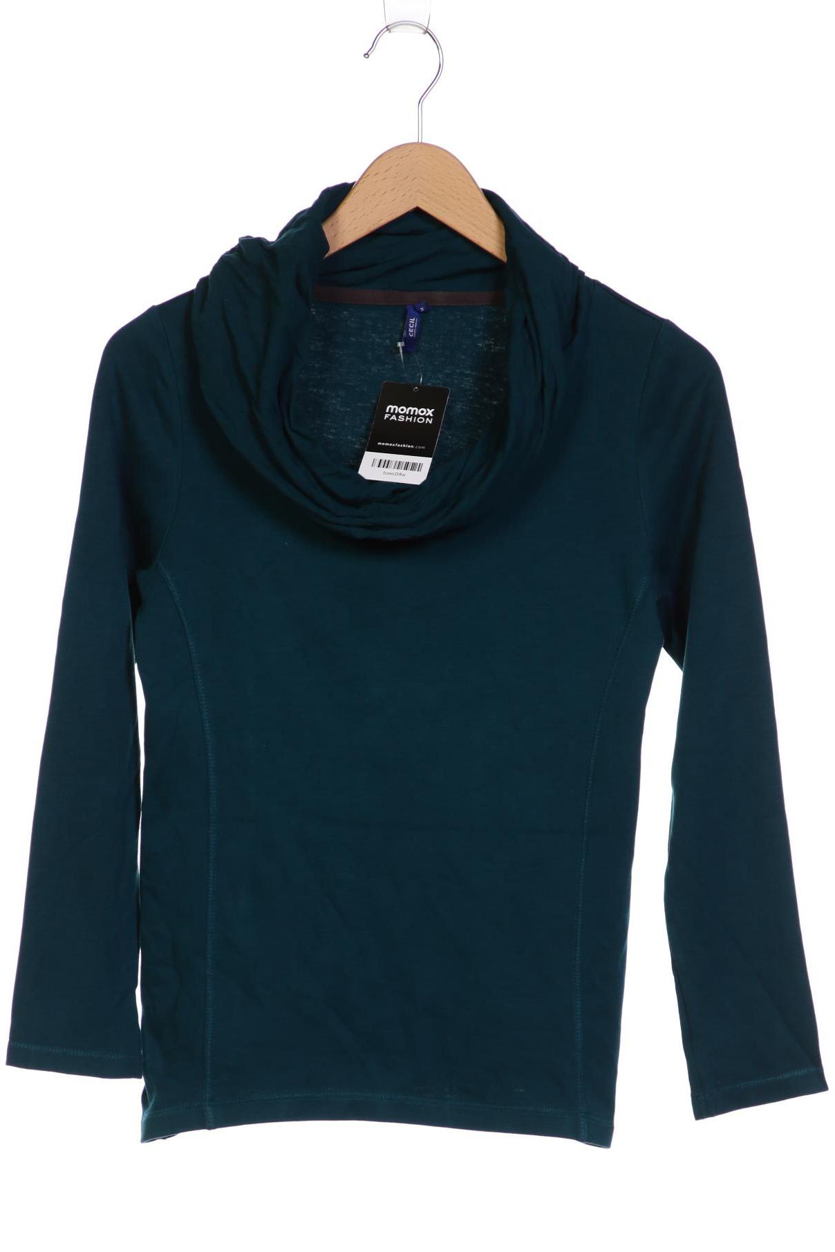 

CECIL Damen Langarmshirt, grün