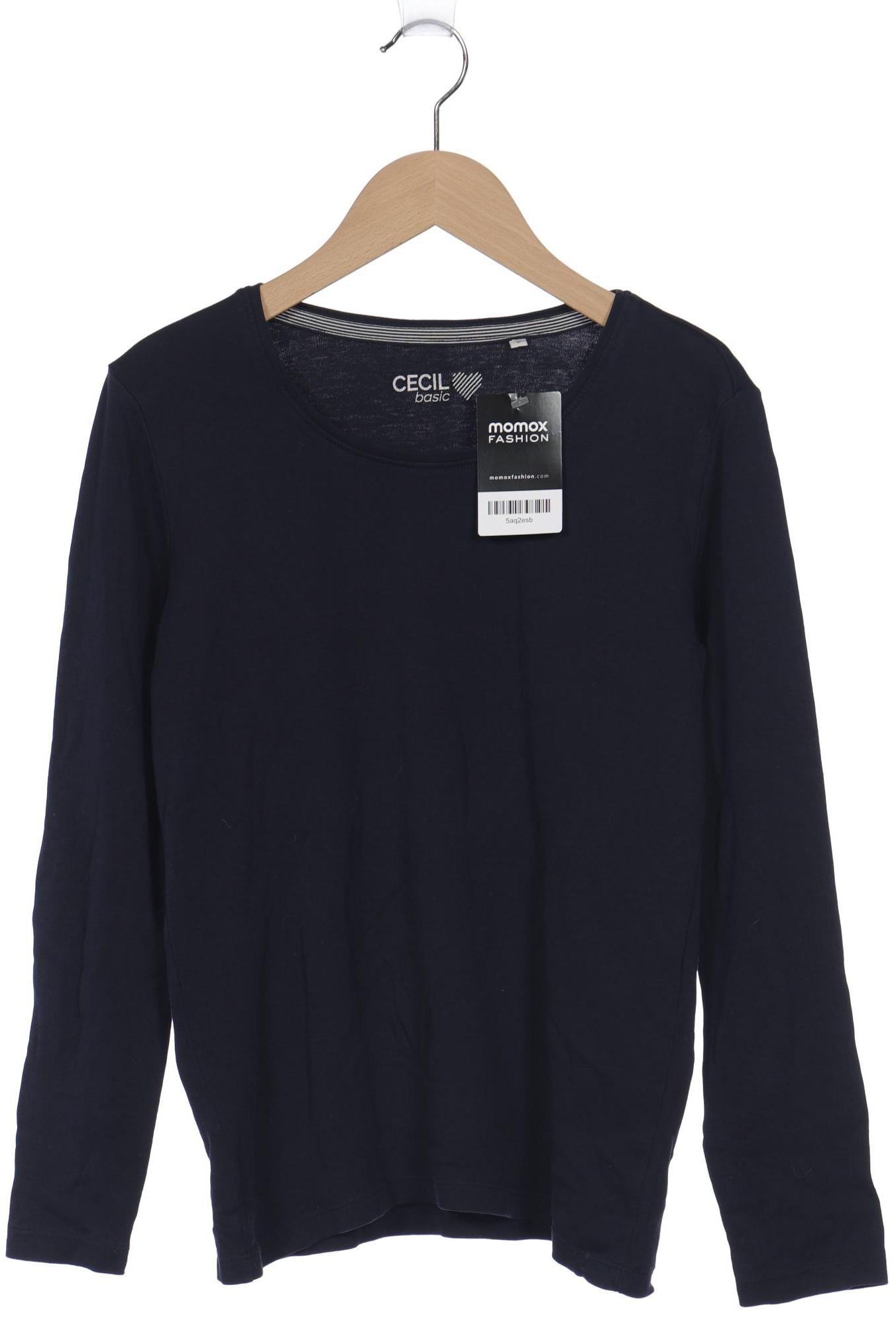 

CECIL Damen Langarmshirt, marineblau