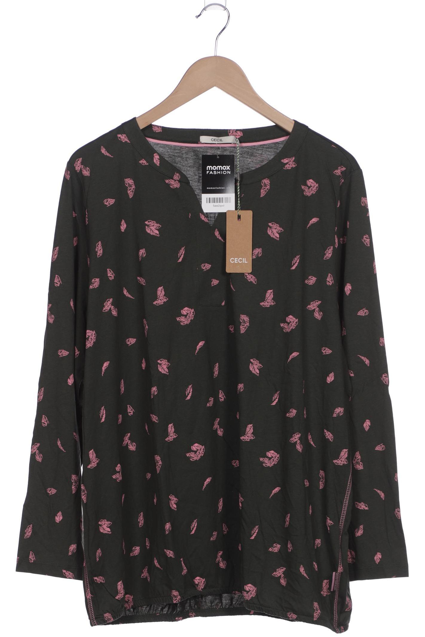 

Cecil Damen Langarmshirt, grün, Gr. 46