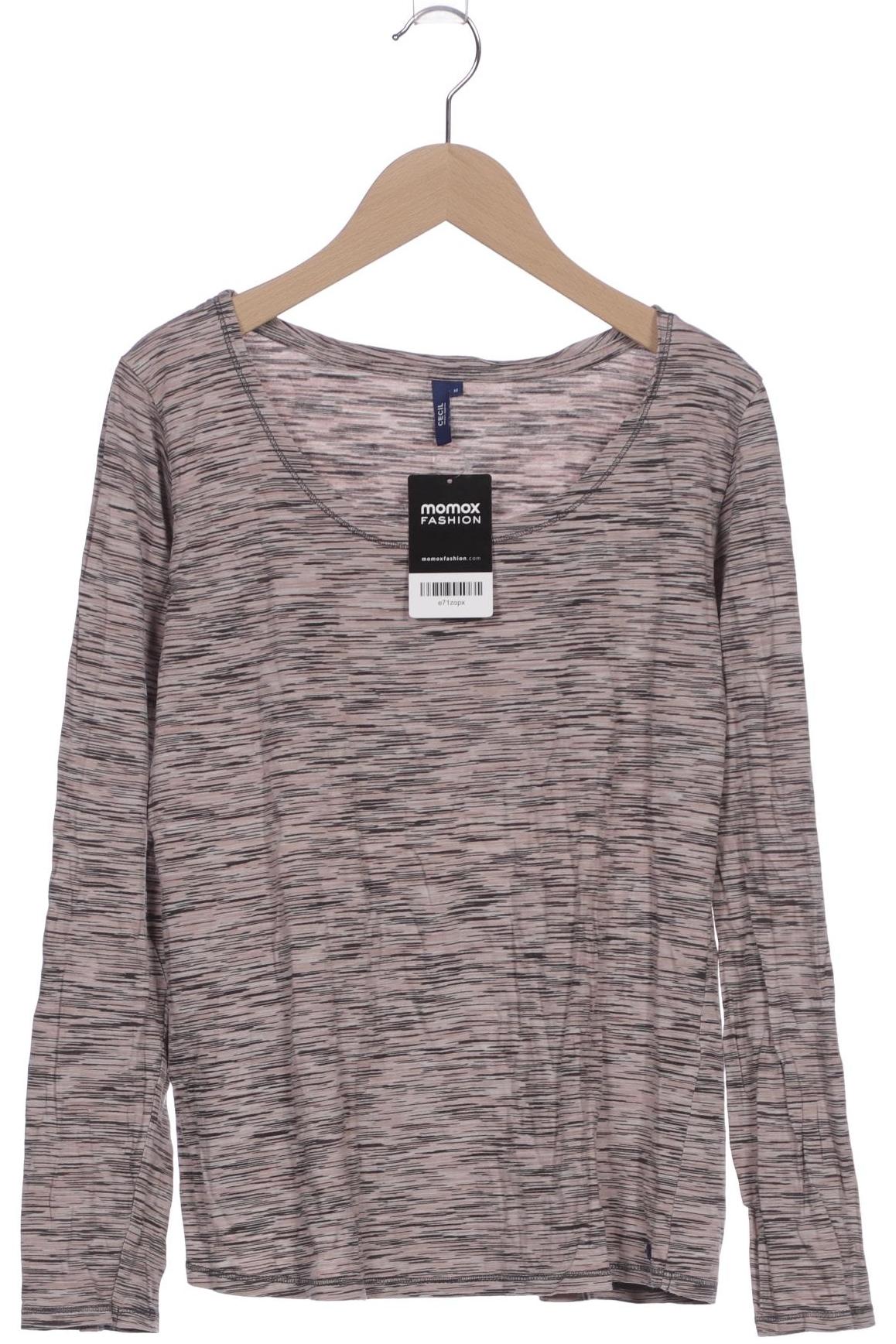 

Cecil Damen Langarmshirt, grau, Gr. 38