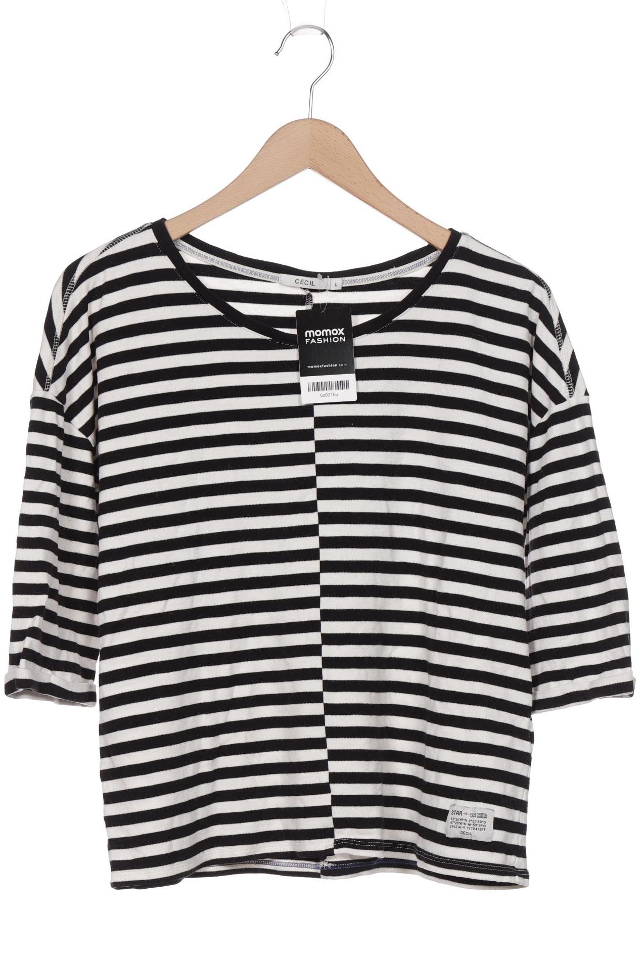 

CECIL Damen Langarmshirt, schwarz