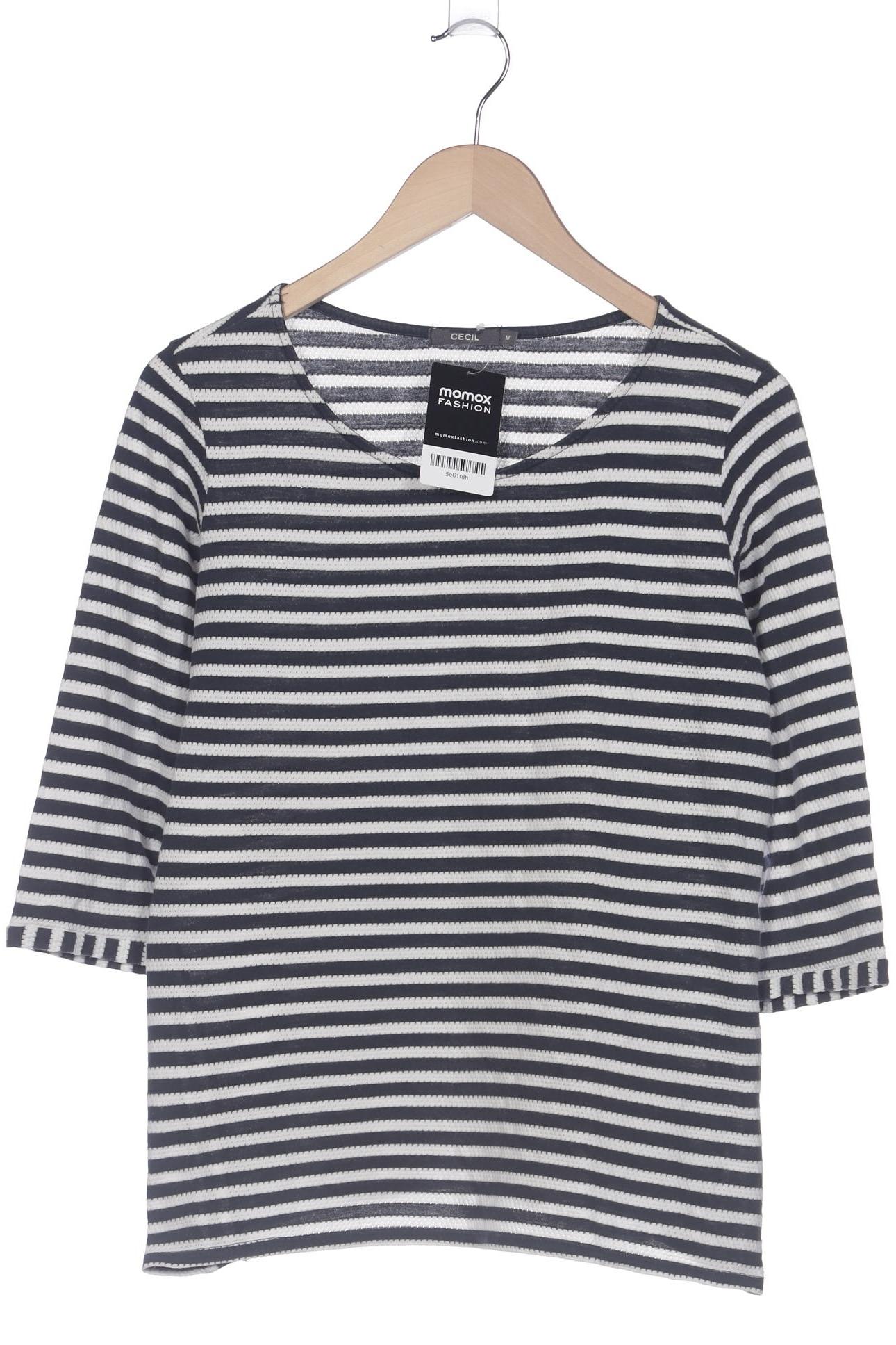 

Cecil Damen Langarmshirt, marineblau, Gr. 38