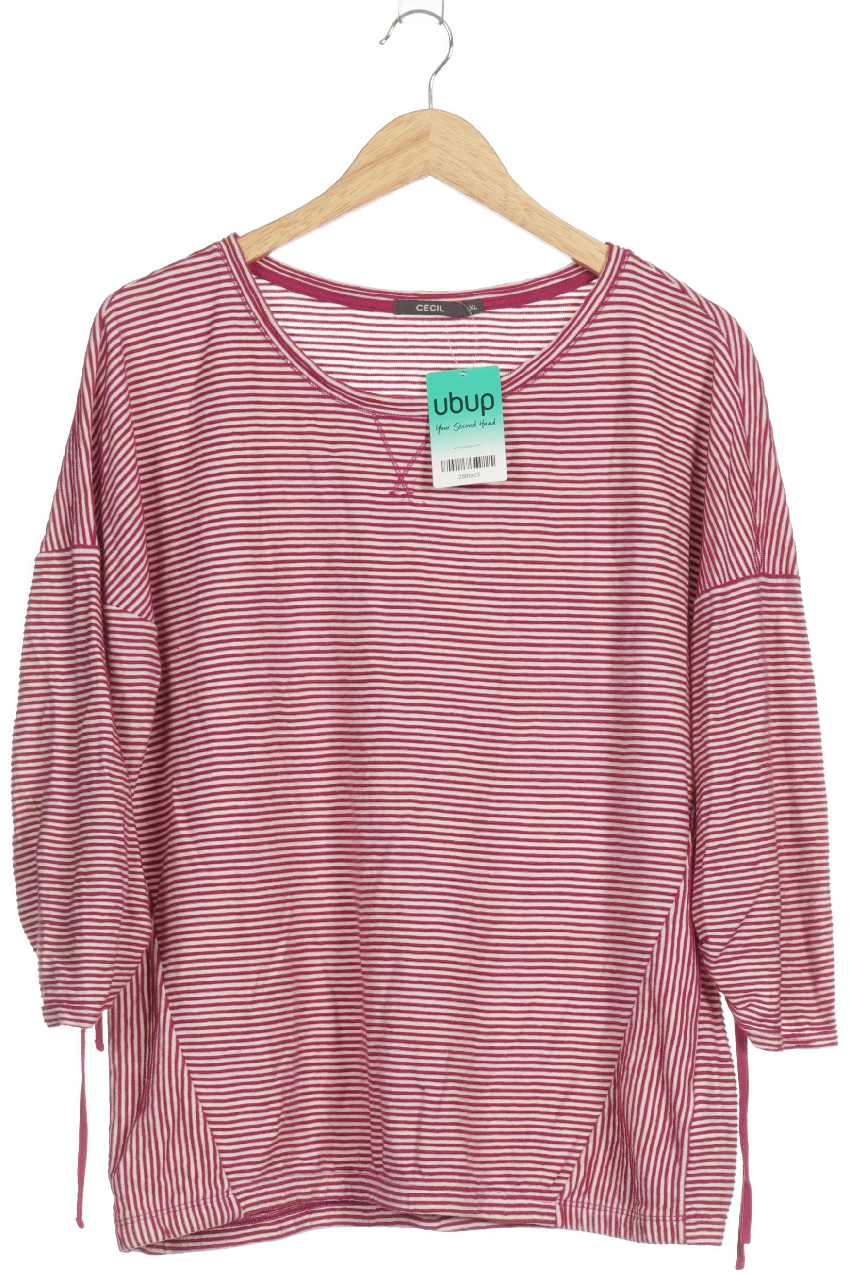 

Cecil Damen Langarmshirt, pink, Gr. 44